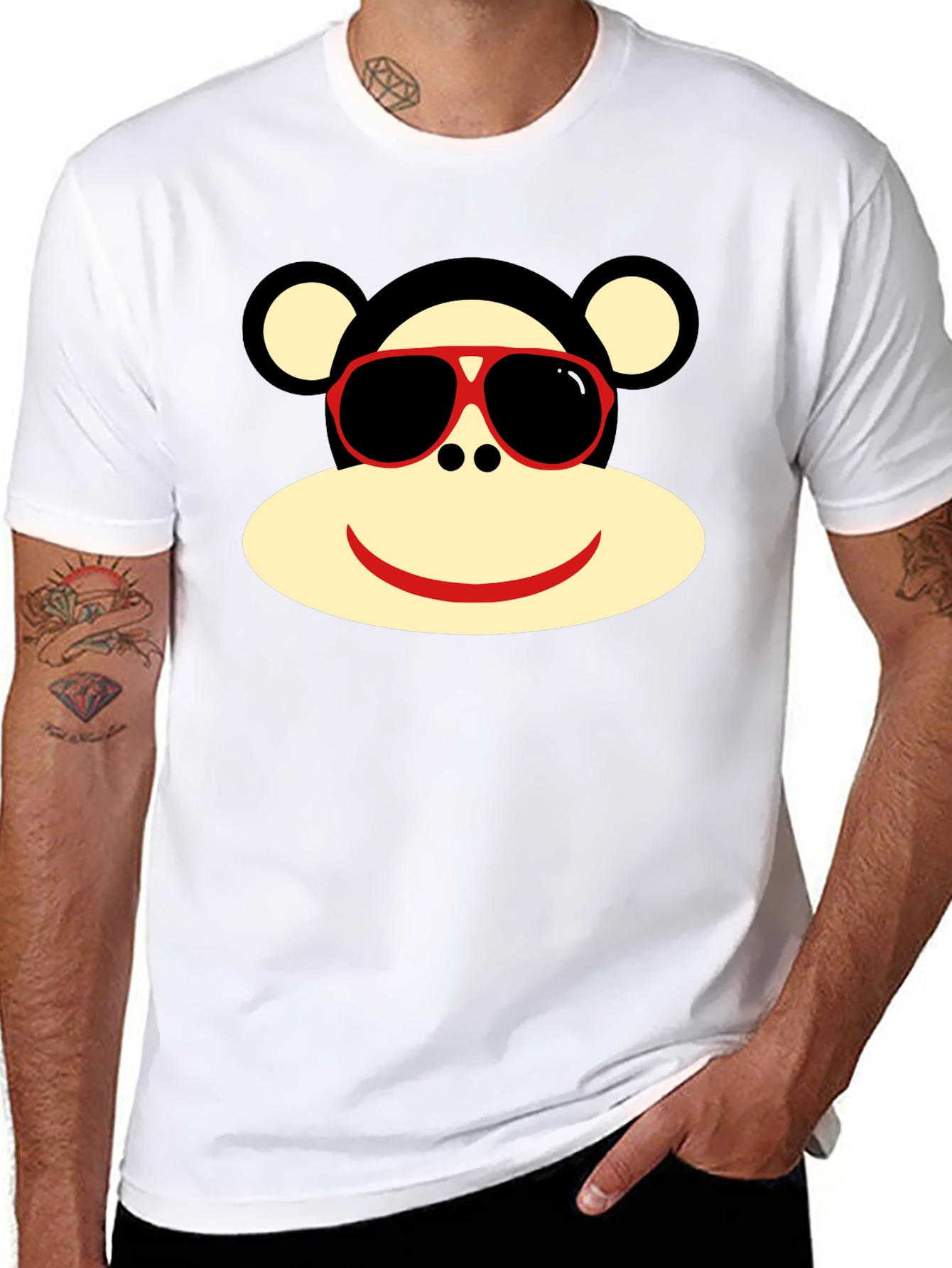 Sock Monkey T-Shirt - Fun Graphic Tee
