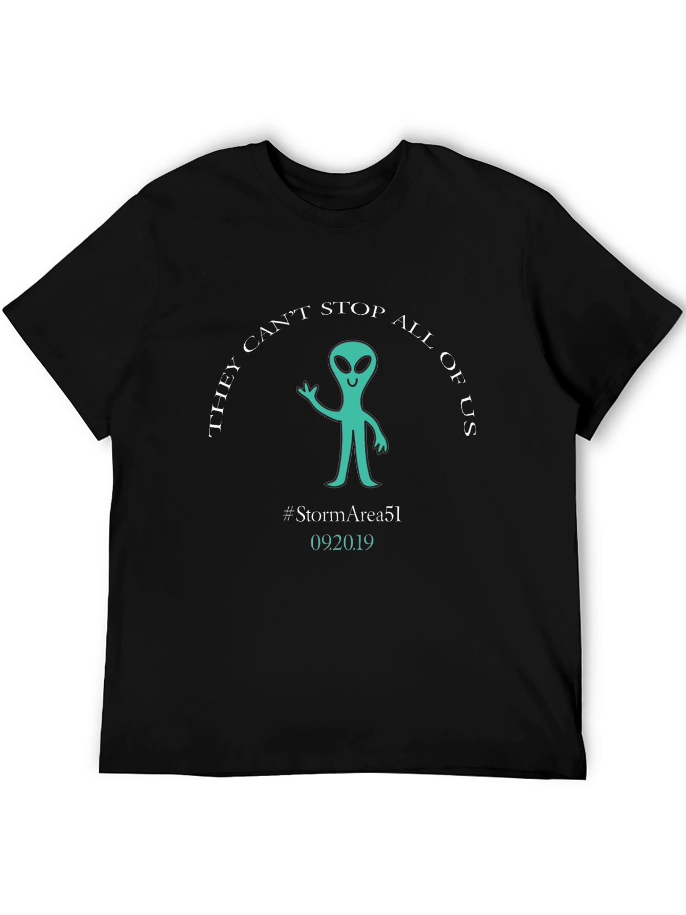 Storm Area 51 T-Shirt Alien Graphic Tee