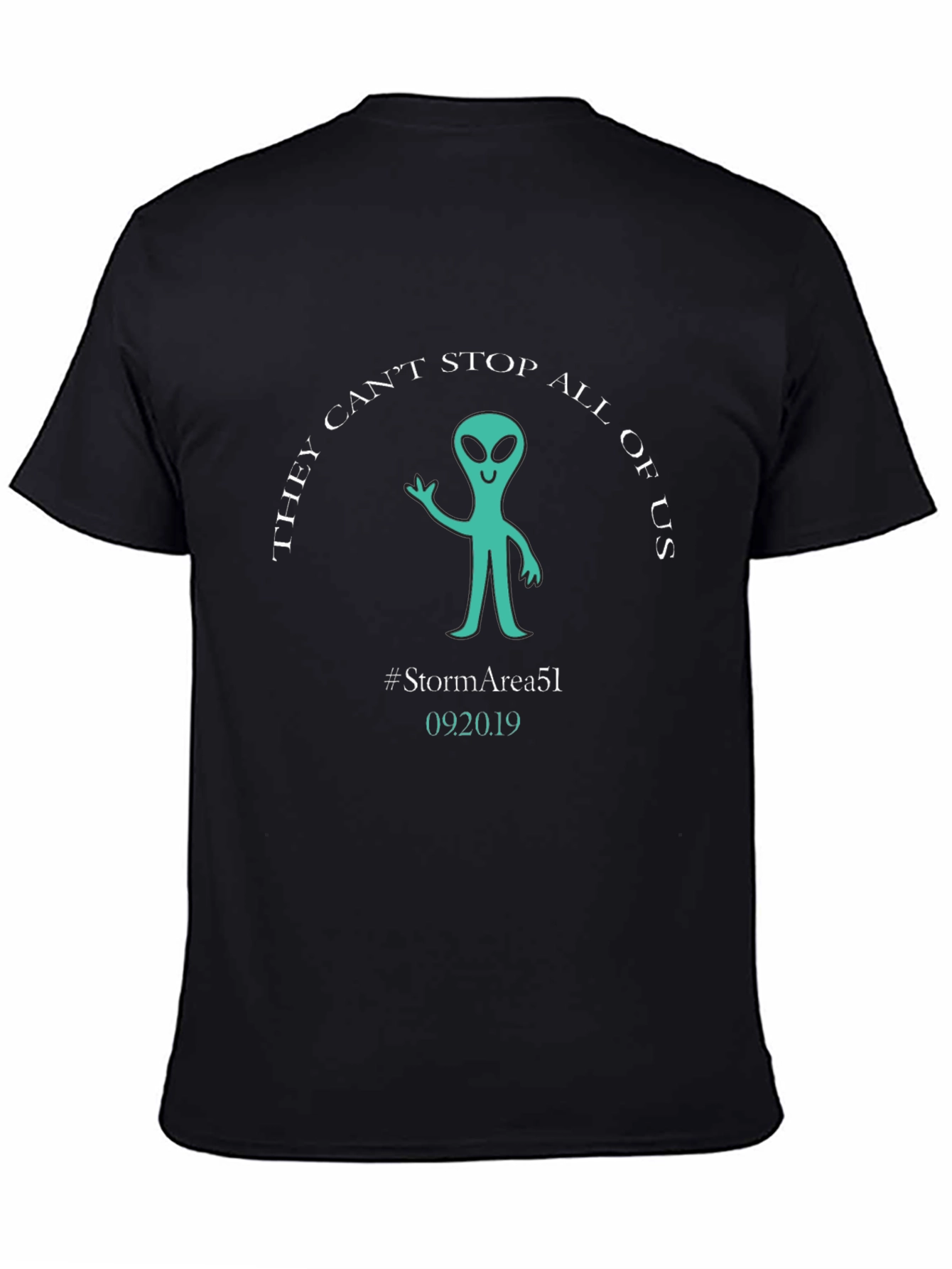 Storm Area 51 T-Shirt Alien Graphic Tee