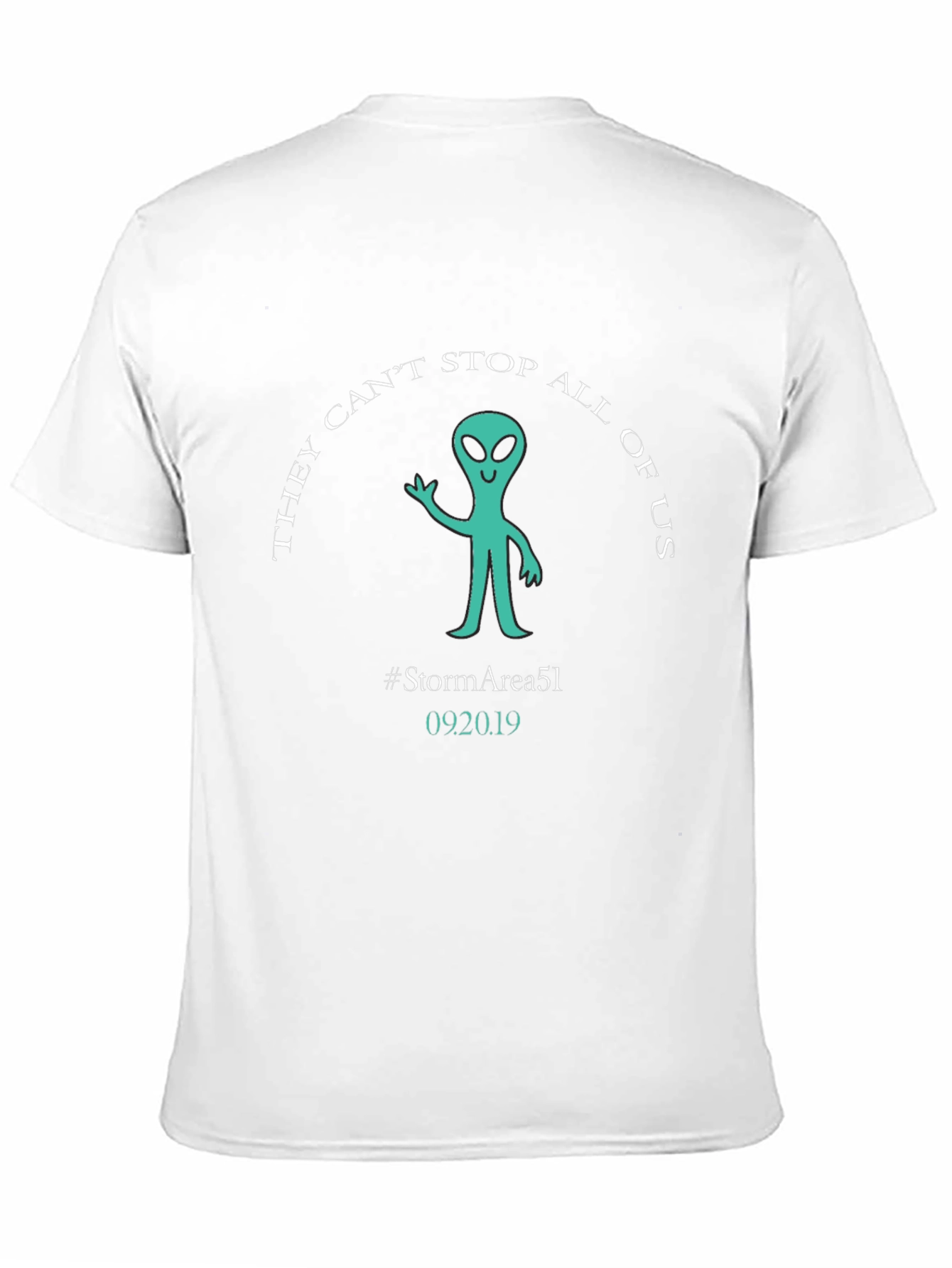 Storm Area 51 T-Shirt Alien Graphic Tee