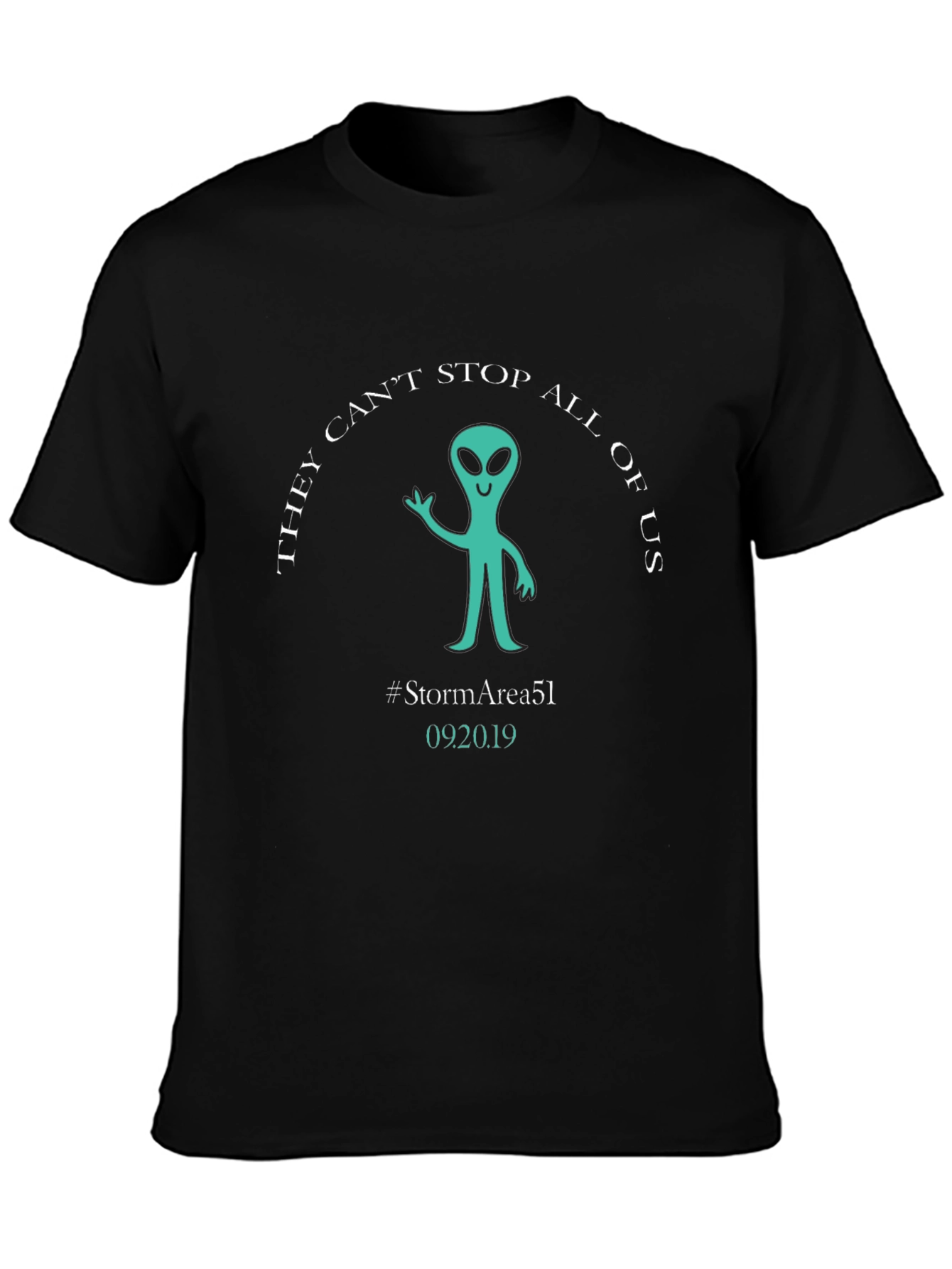 Storm Area 51 T-Shirt Alien Graphic Tee