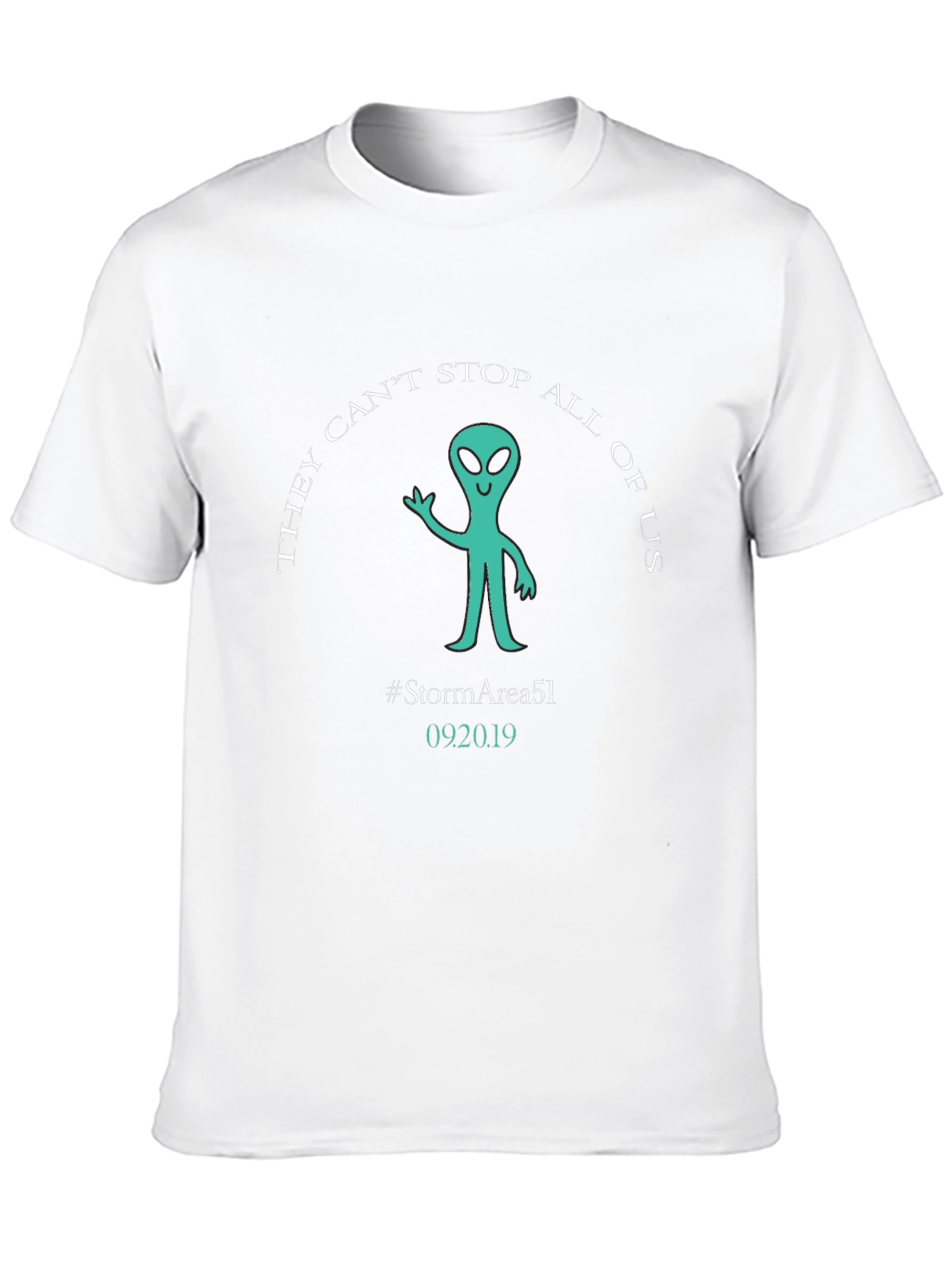 Storm Area 51 T-Shirt Alien Graphic Tee