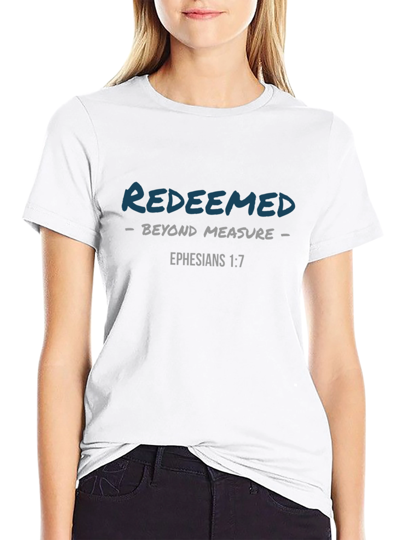 Redeemed Graphic T-Shirt - Ephesians 1:7