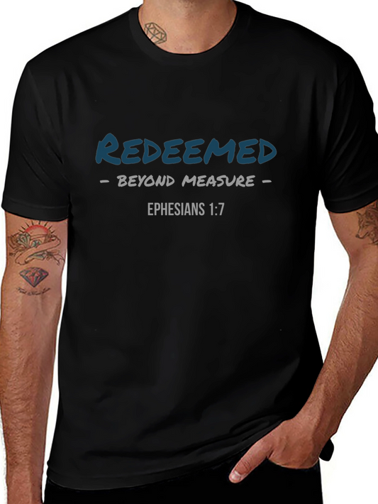 Redeemed Graphic T-Shirt - Ephesians 1:7