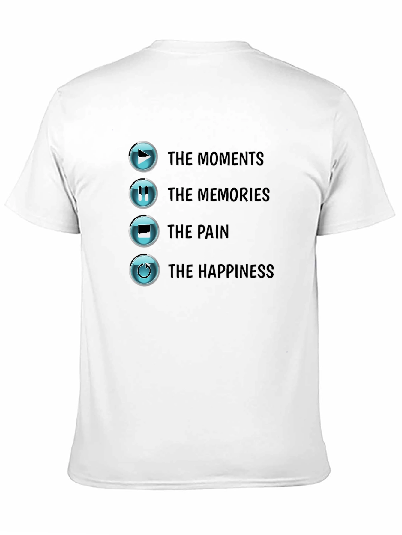 The Moments Black T-Shirt