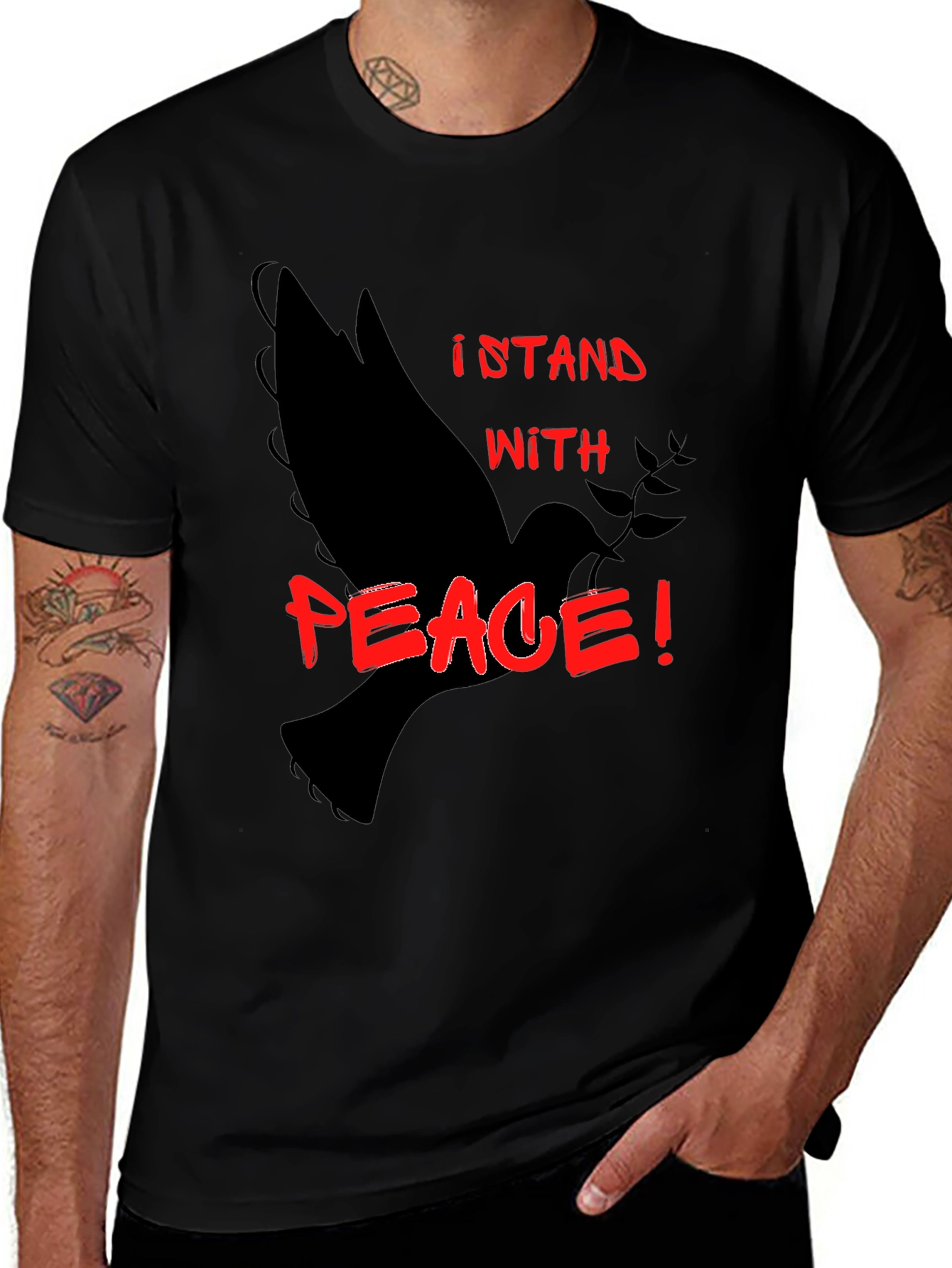 Stand with Peace Graphic Tee