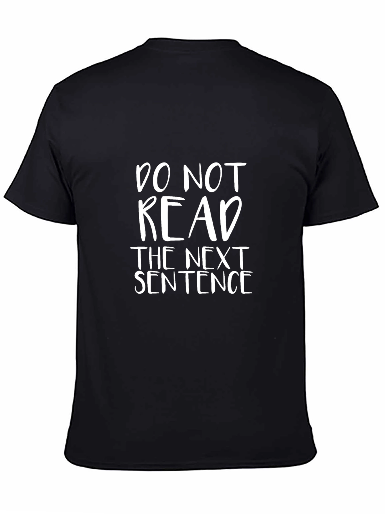 Funny Do Not Read Graphic T-Shirt