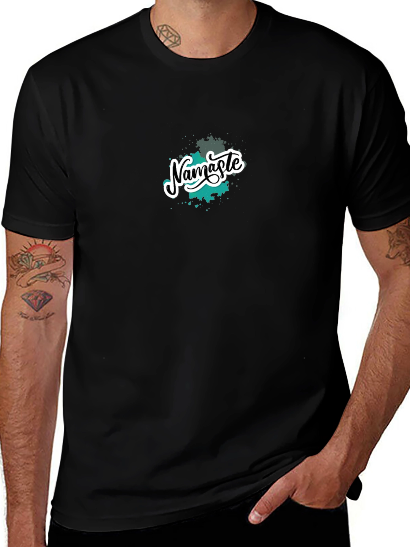 Namaste Graphic Tee - Casual Comfort