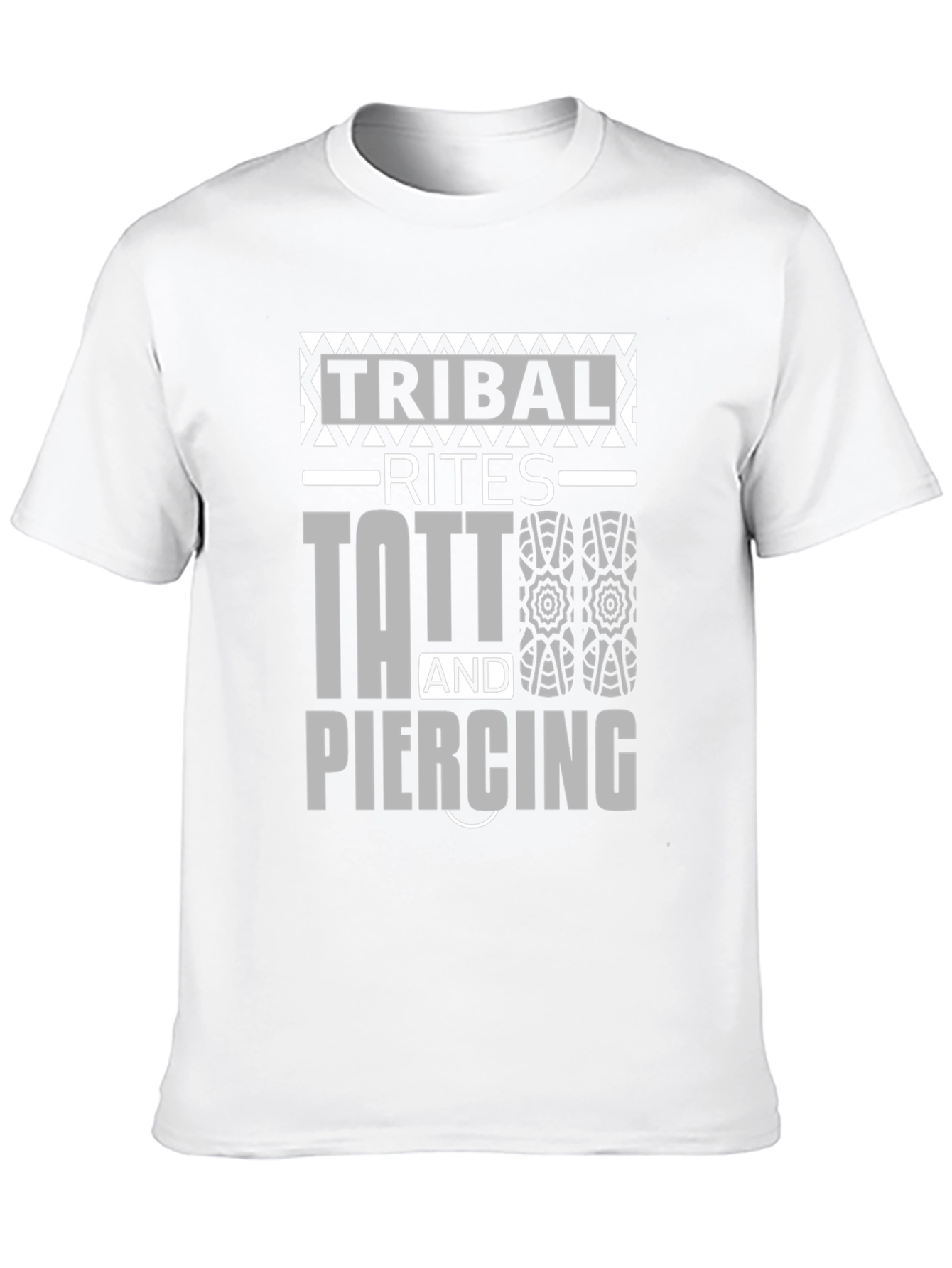 Tribal Rites Tattoo & Piercing Black Graphic T-Shirt
