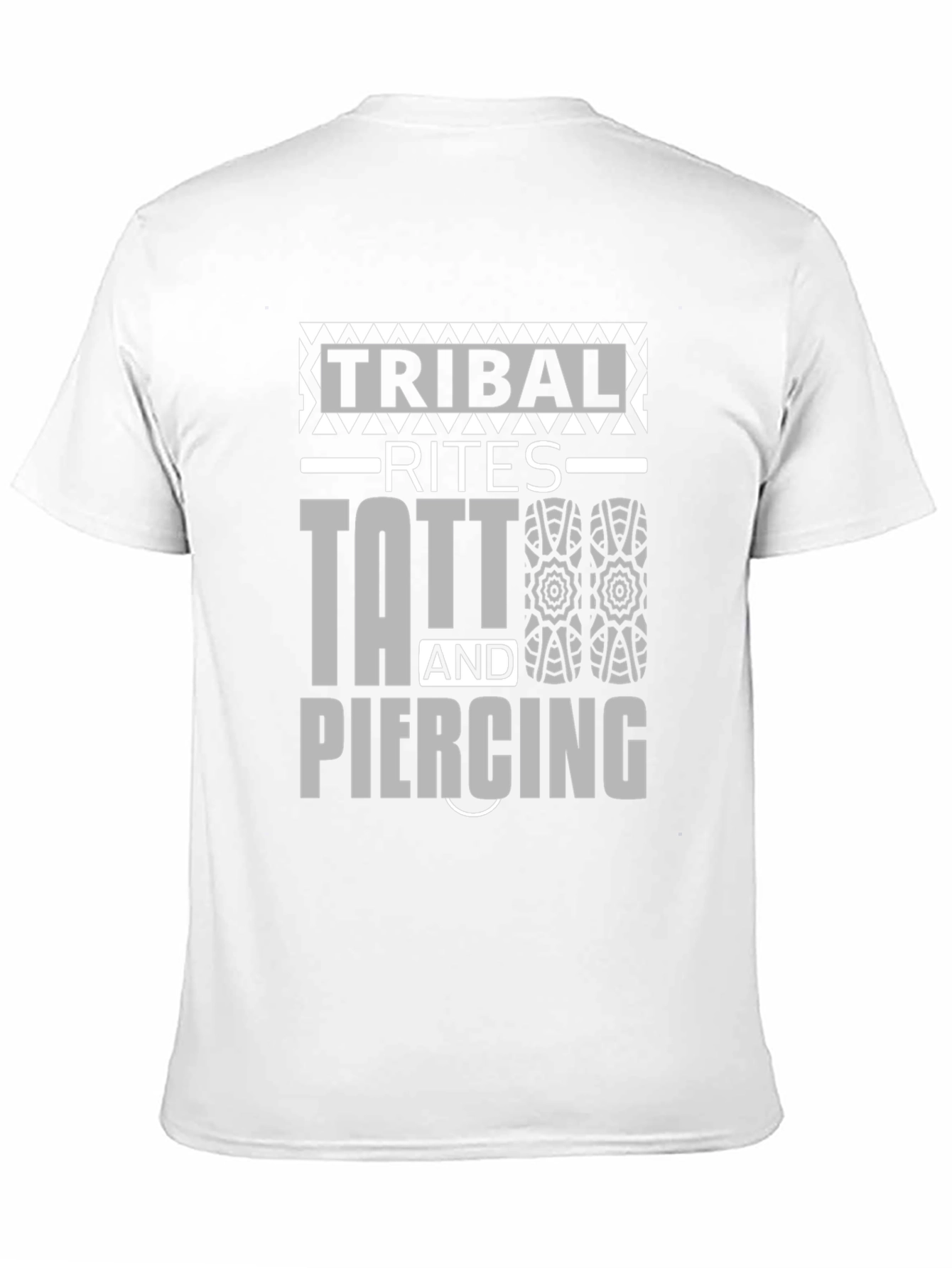 Tribal Rites Tattoo & Piercing Black Graphic T-Shirt