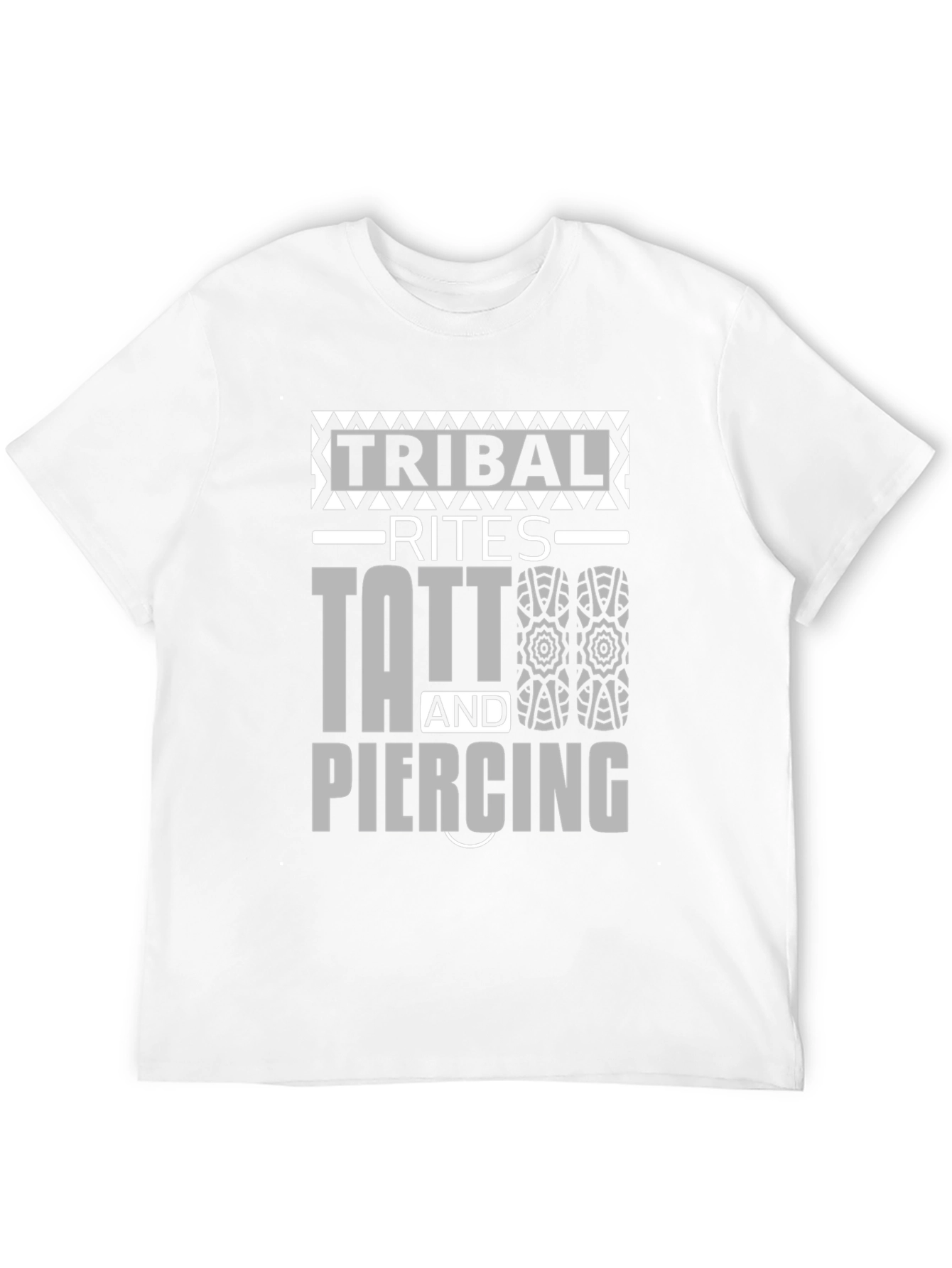 Tribal Rites Tattoo & Piercing Black Graphic T-Shirt