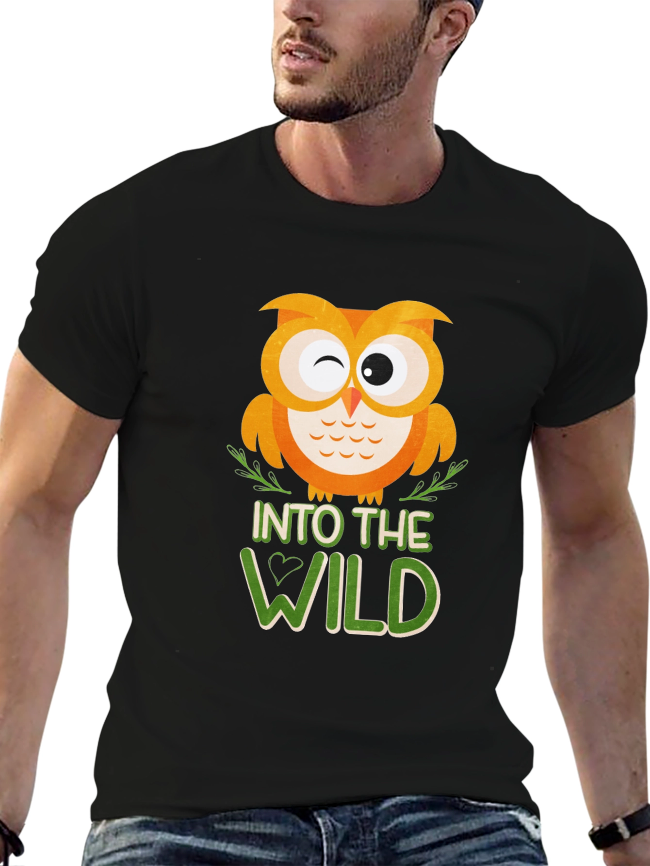 Into the Wild Owl Graphic T-Shirt
