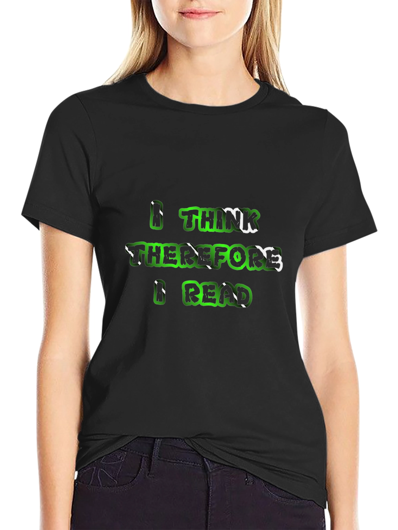 I Think Therefore I Read Graphic Tee