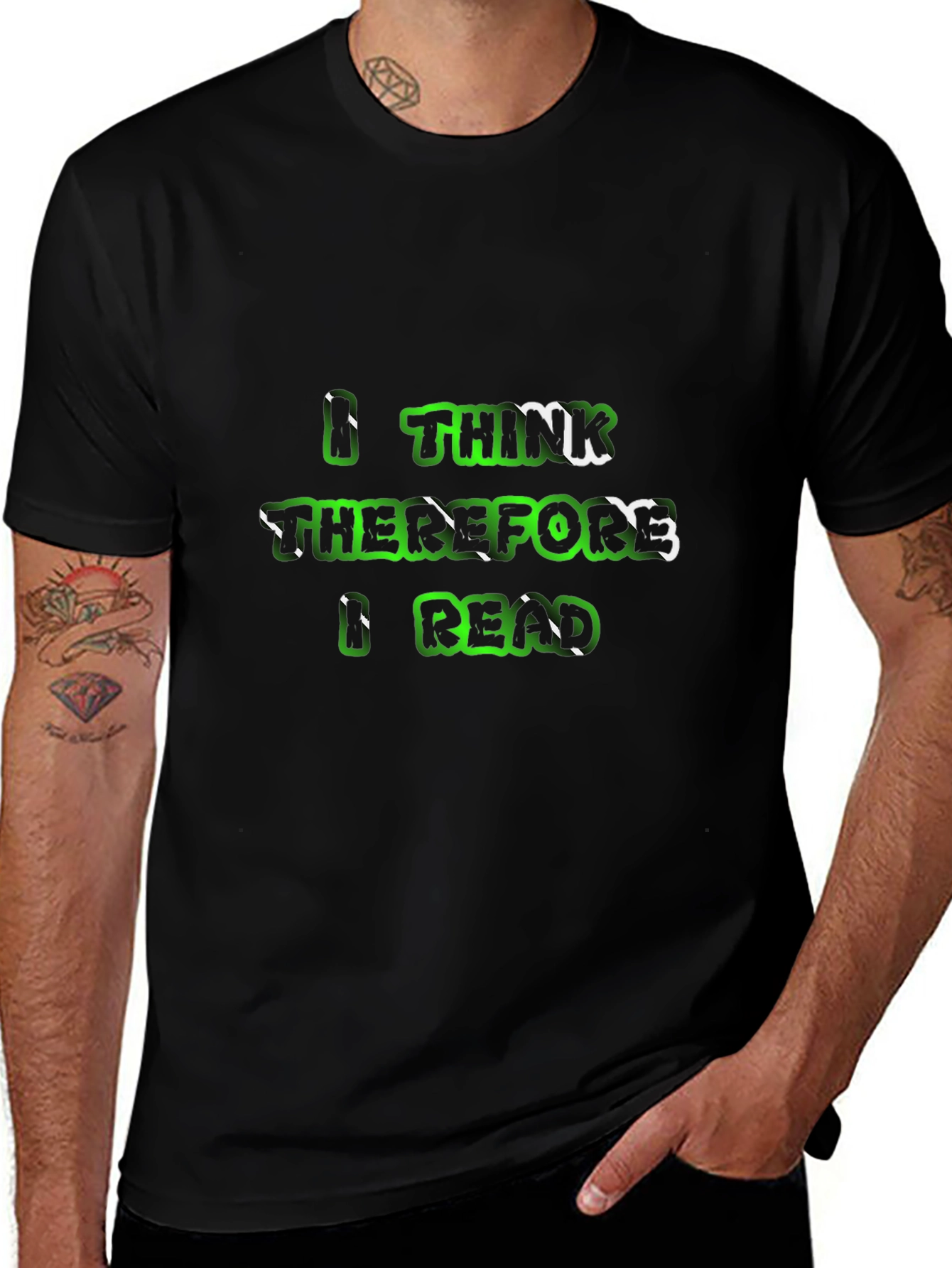 I Think Therefore I Read Graphic Tee