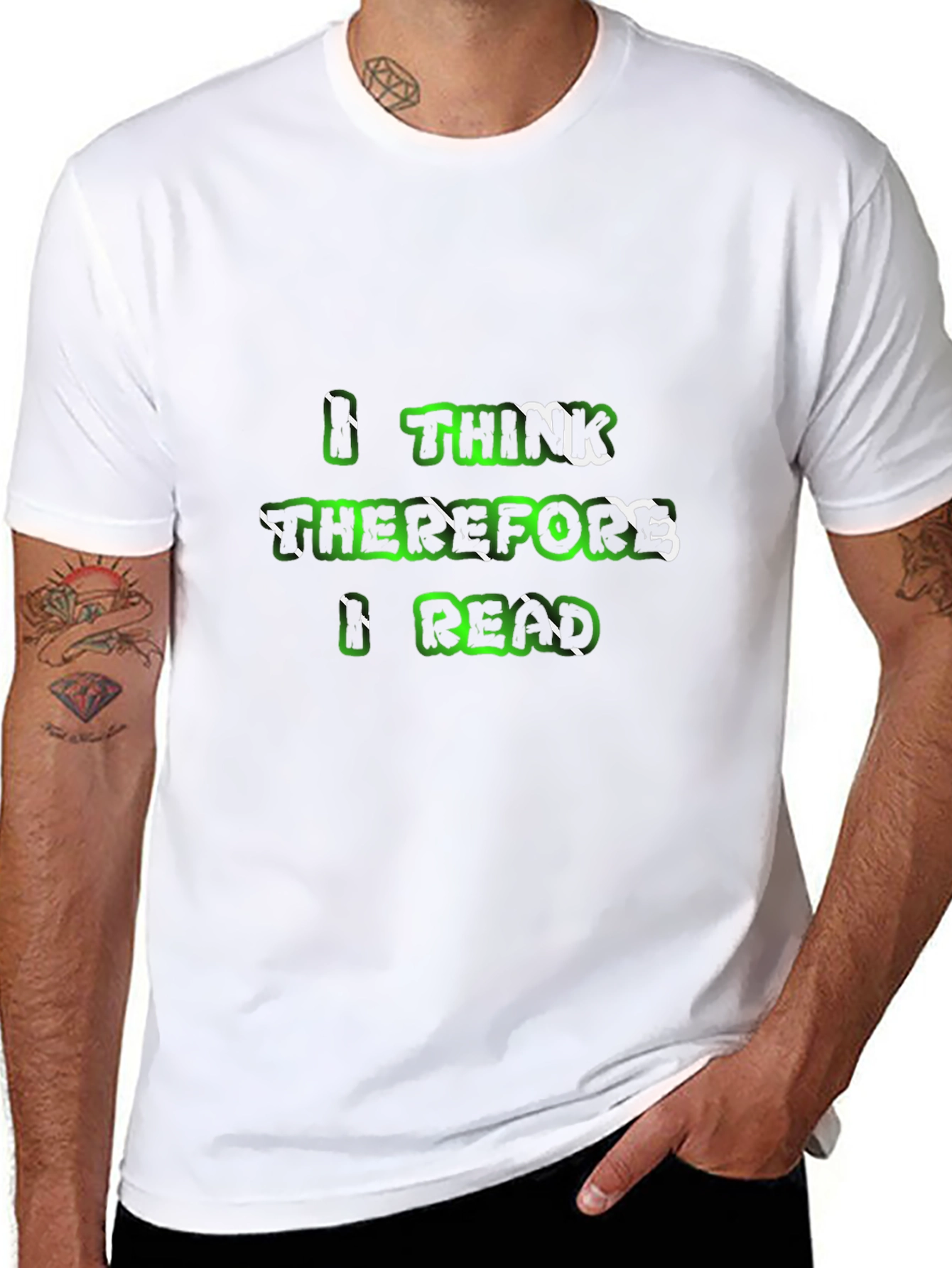 I Think Therefore I Read Graphic Tee
