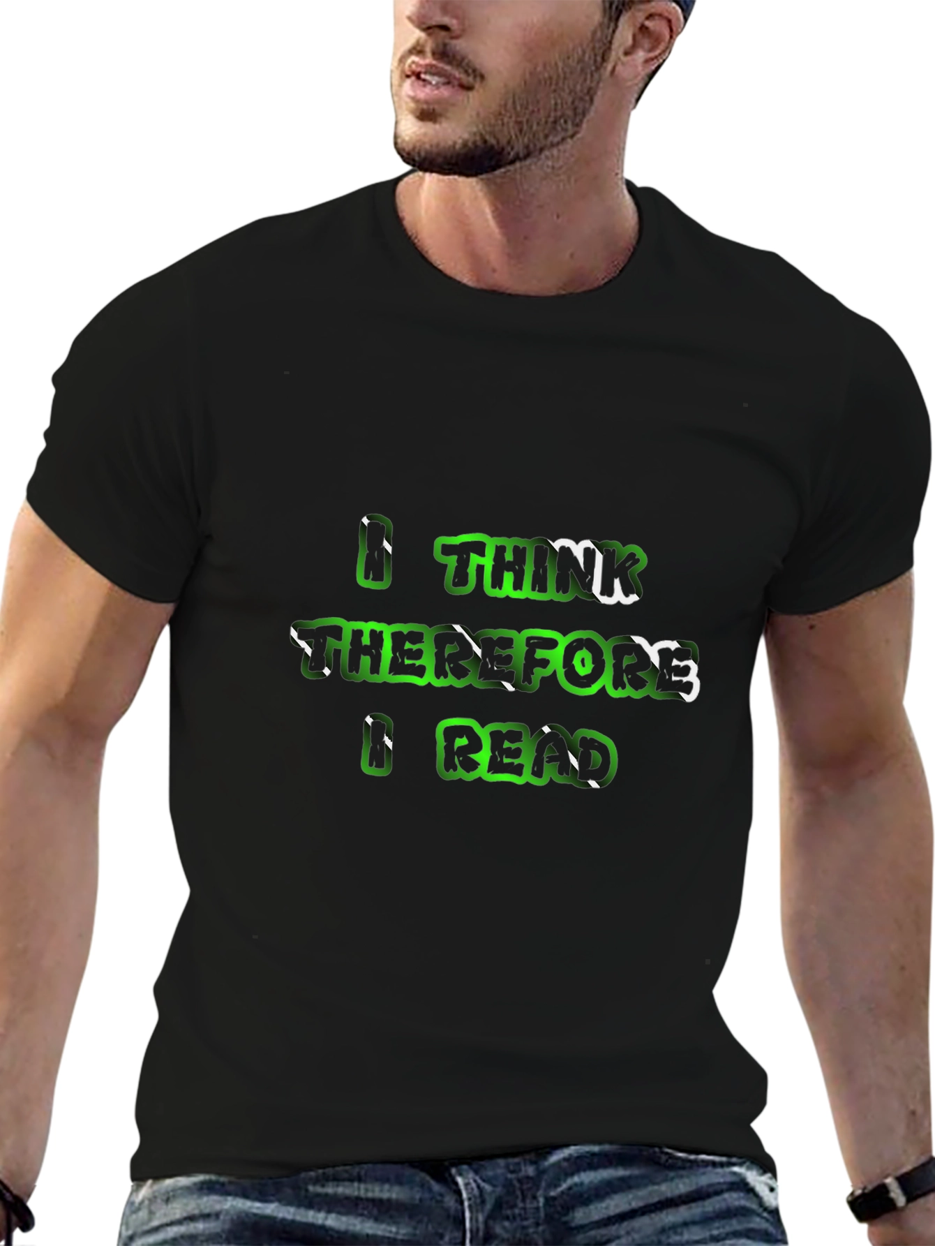 I Think Therefore I Read Graphic Tee