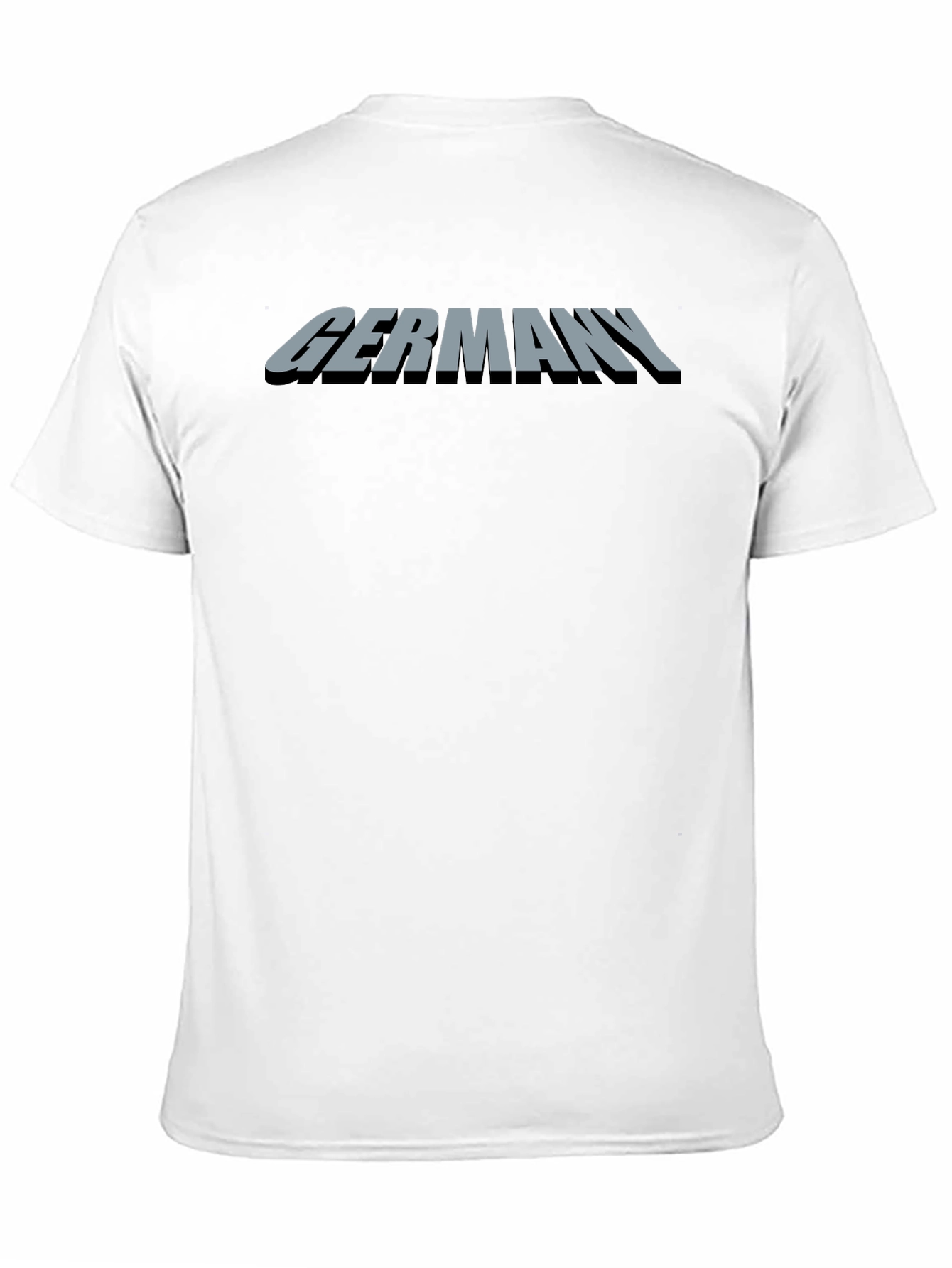 Germany Text Black T-Shirt