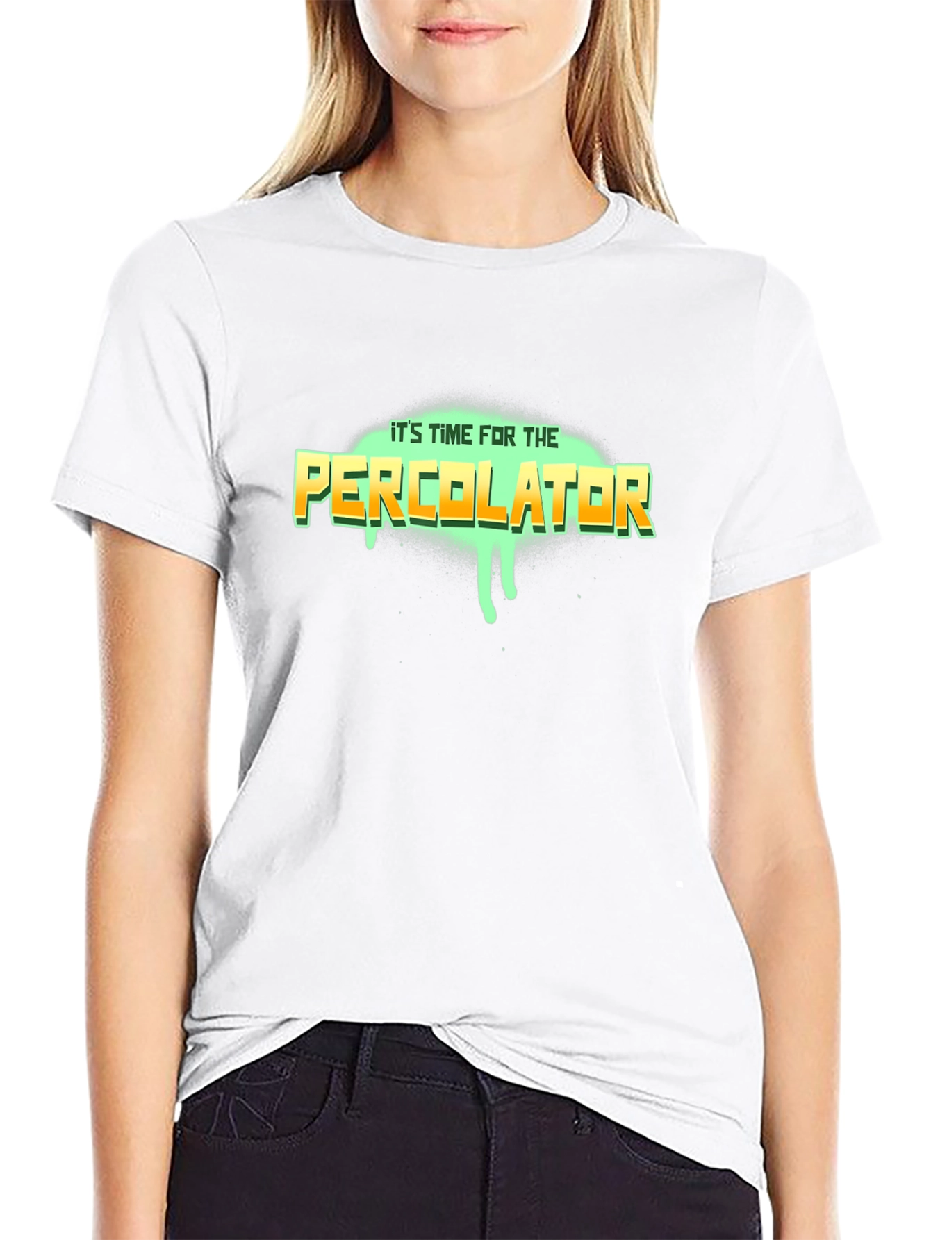 Percolator Graphic T-Shirt - Black Cotton Tee