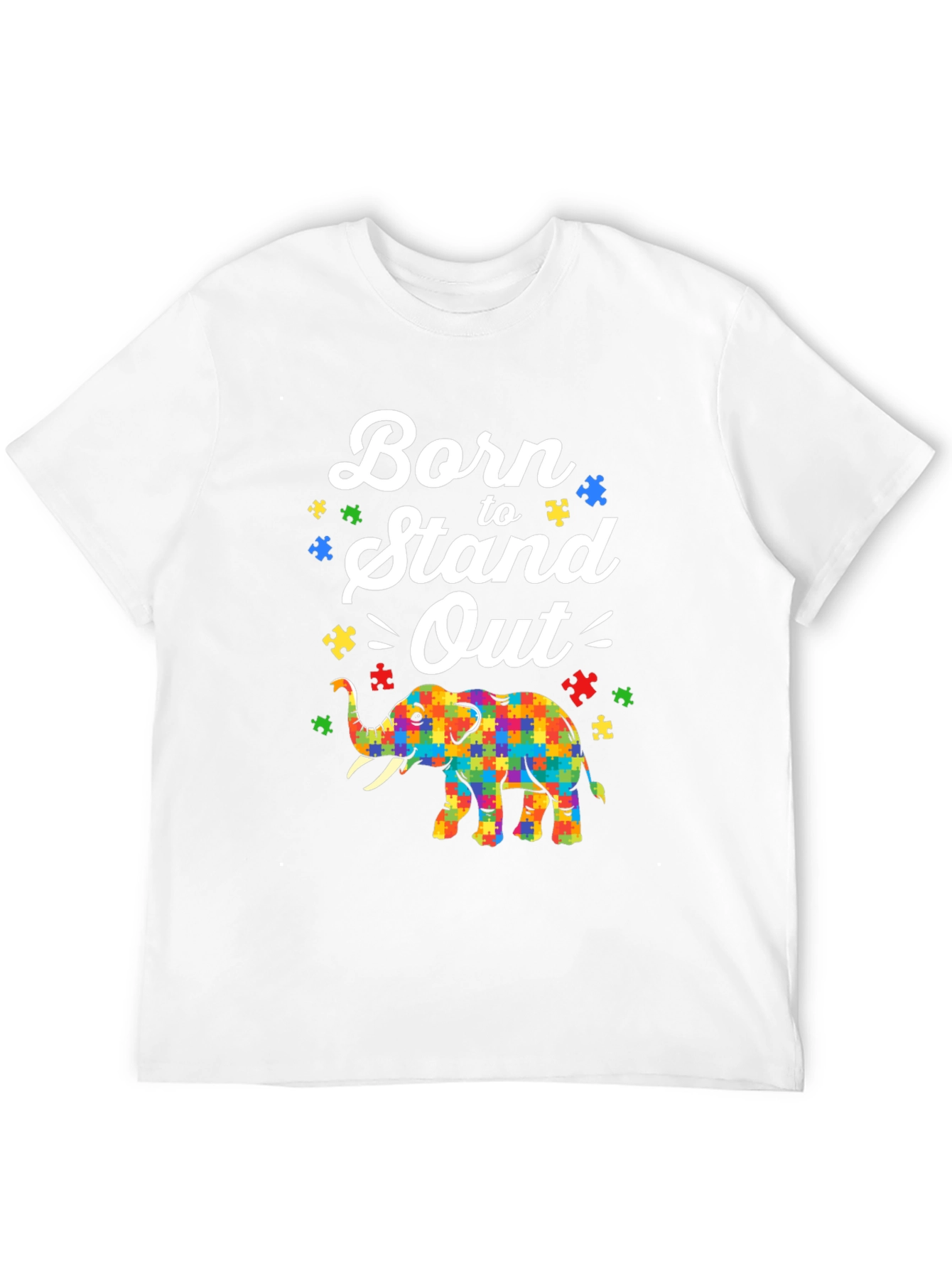 Born To Stand Out Autism Awareness T-Shirt