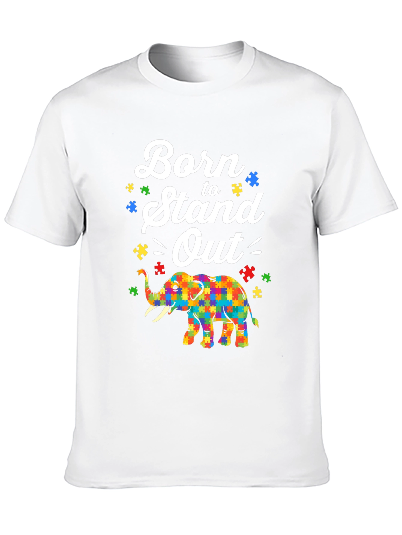 Born To Stand Out Autism Awareness T-Shirt