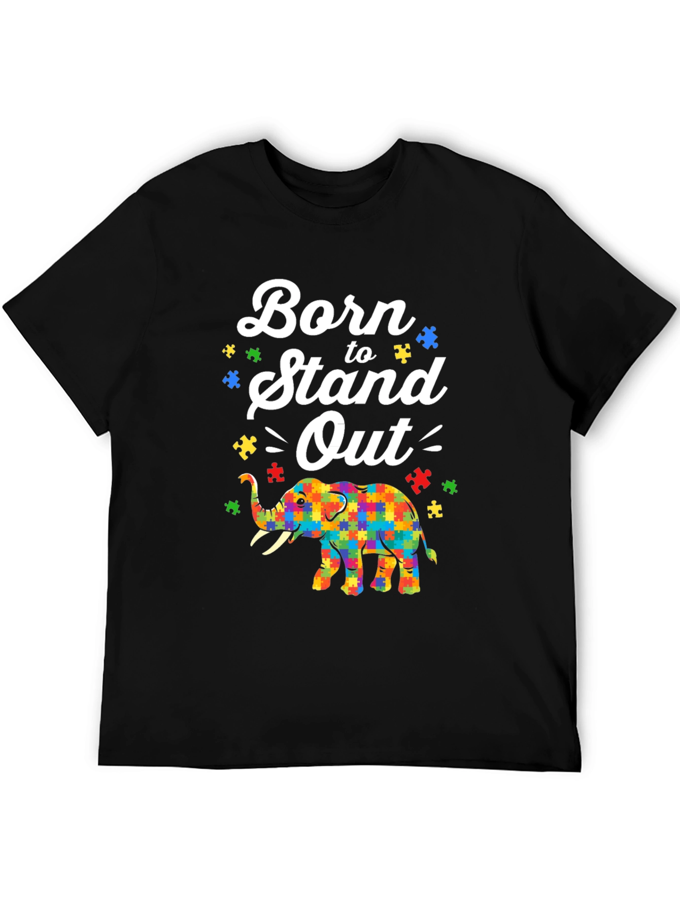 Born To Stand Out Autism Awareness T-Shirt