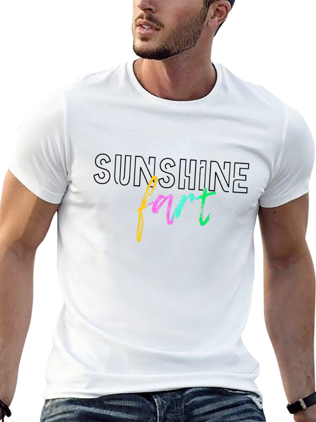 Sunshine Fart T-Shirt Funny Graphic Tee
