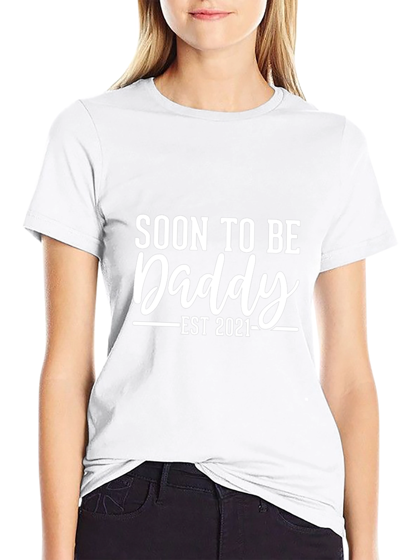 Soon To Be Daddy Est 2021 T-Shirt