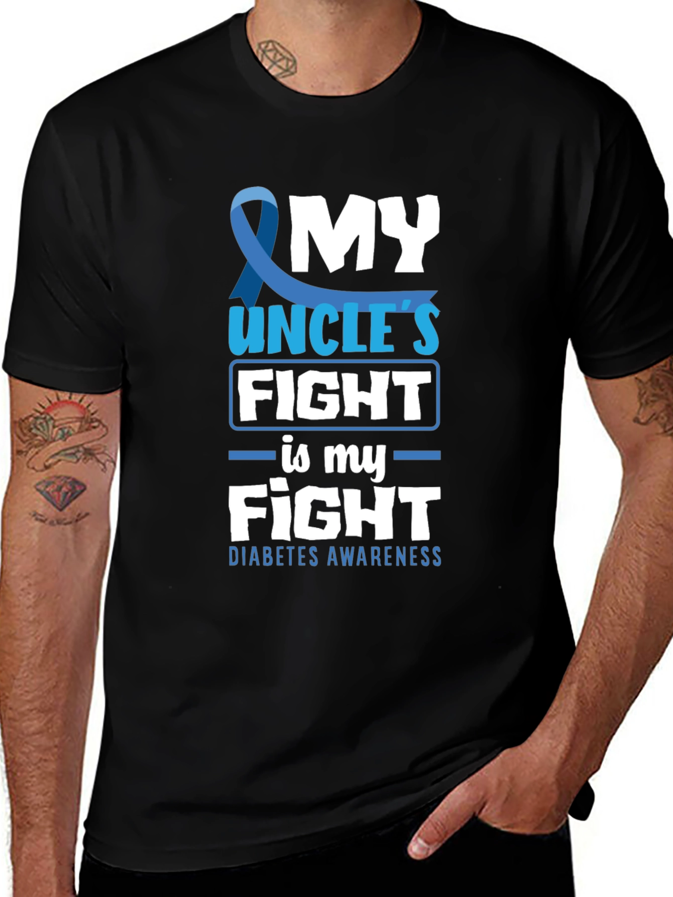 Diabetes Awareness T-Shirt - My Uncles Fight