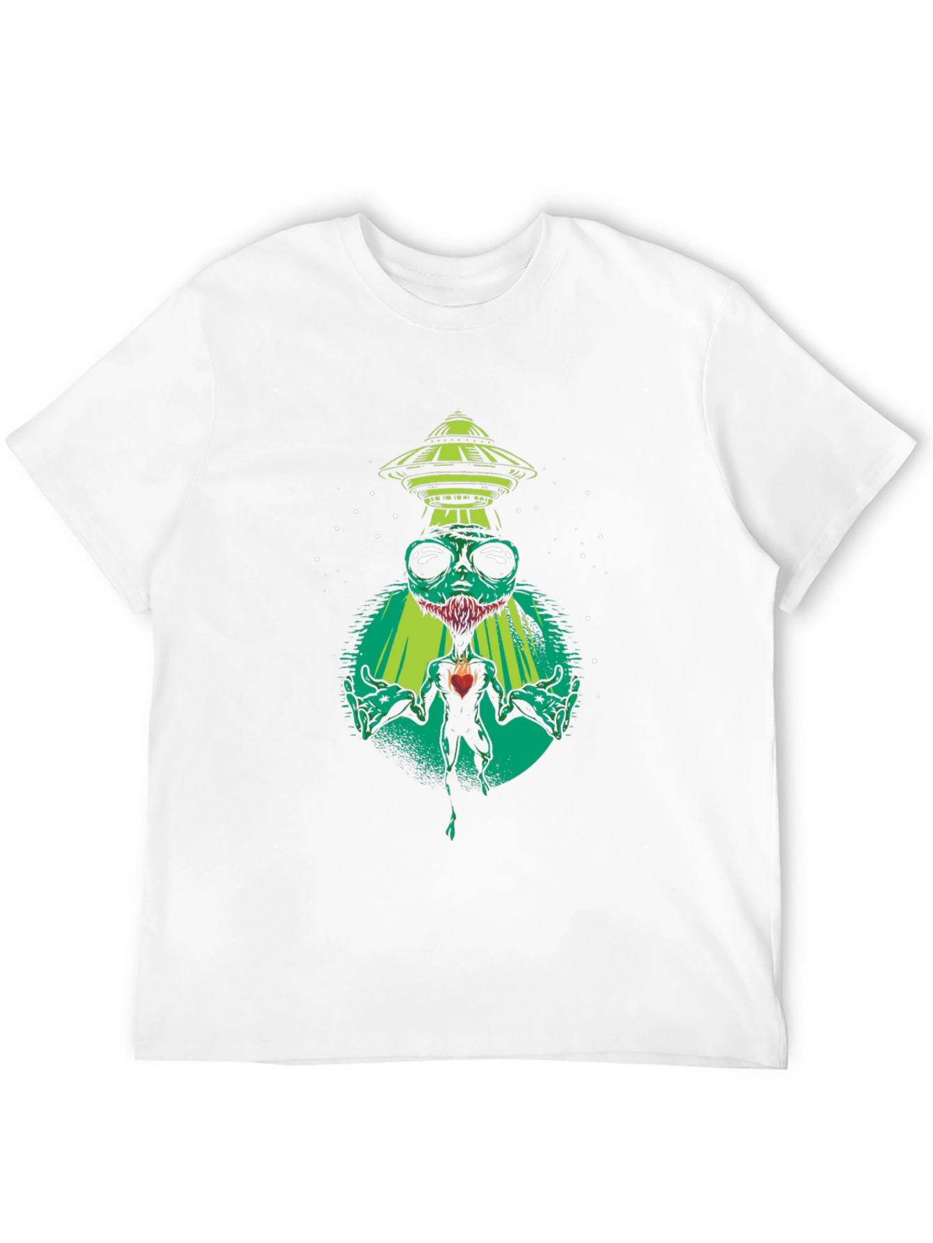 Alien Abduction Graphic T-Shirt