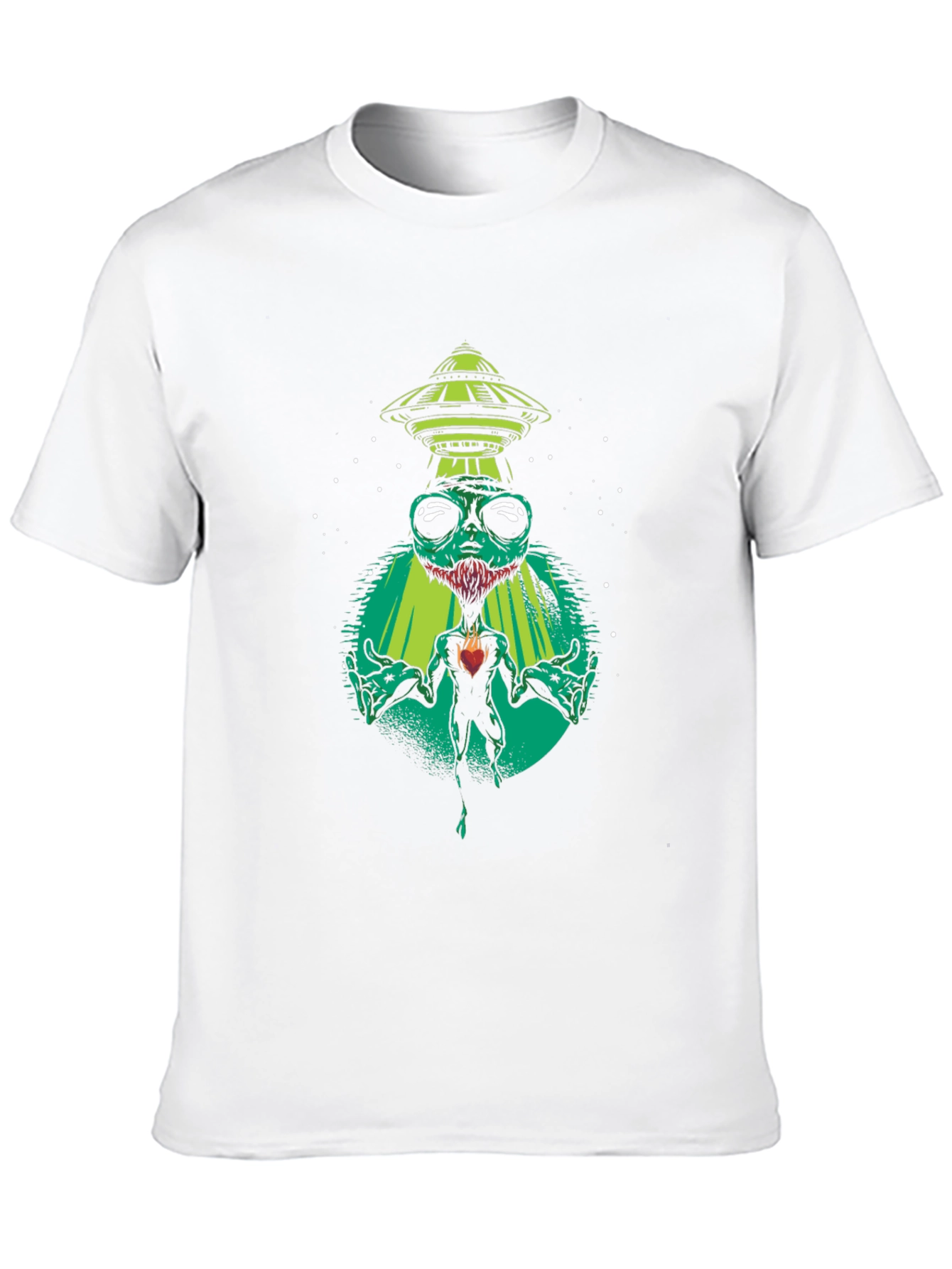 Alien Abduction Graphic T-Shirt