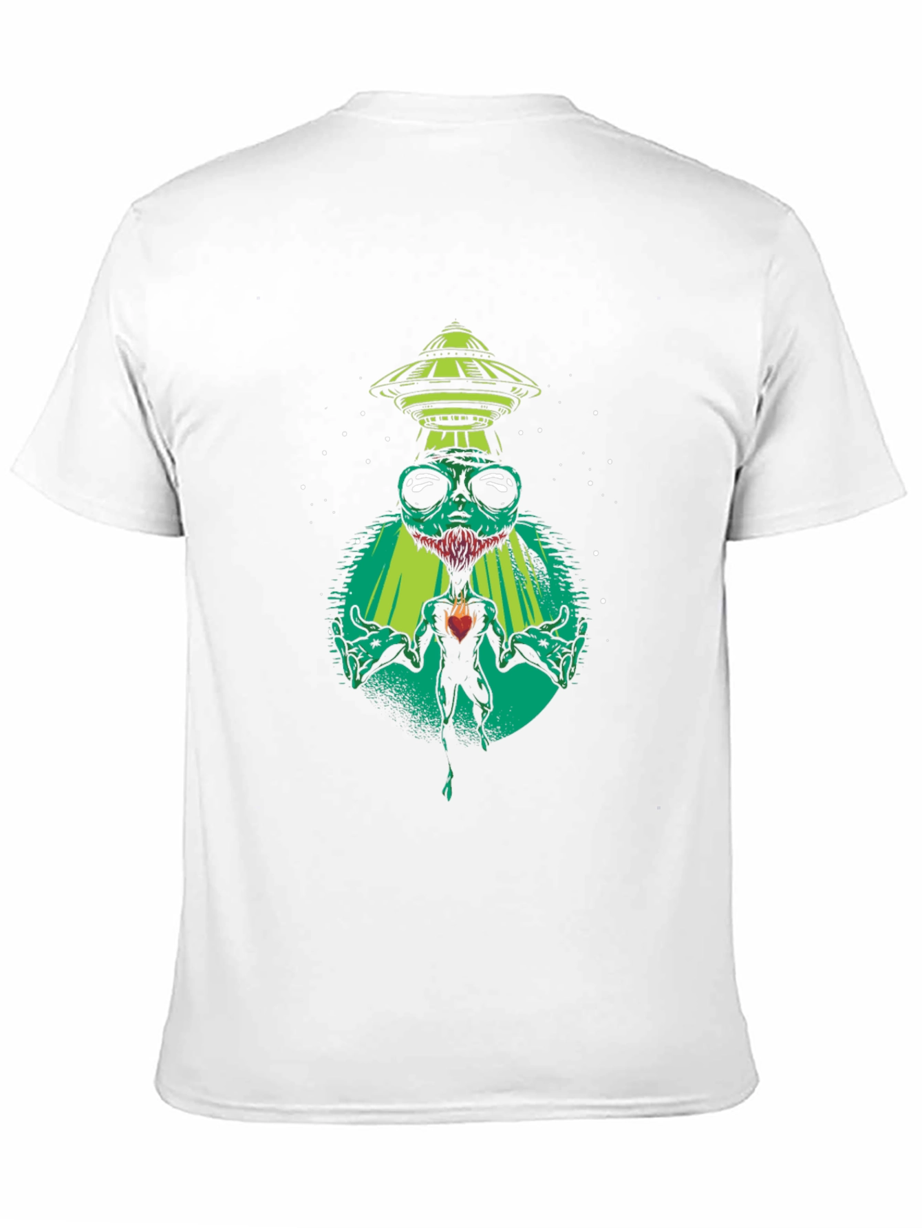 Alien Abduction Graphic T-Shirt