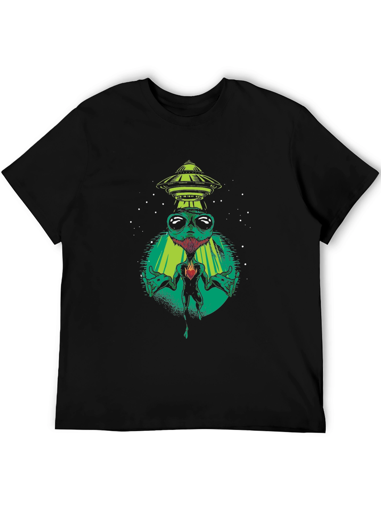 Alien Abduction Graphic T-Shirt