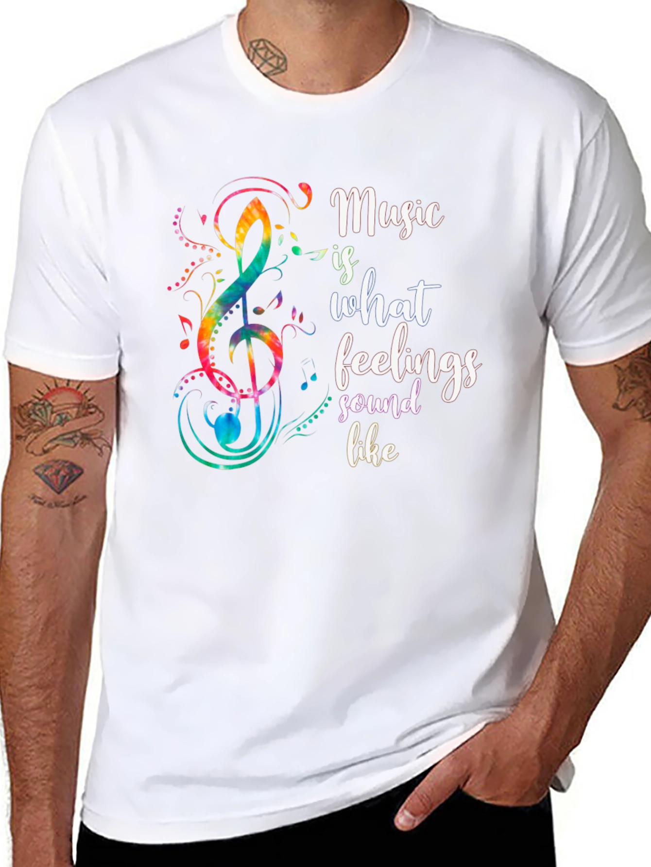 Music Is What Feelings Sound Like T-Shirt