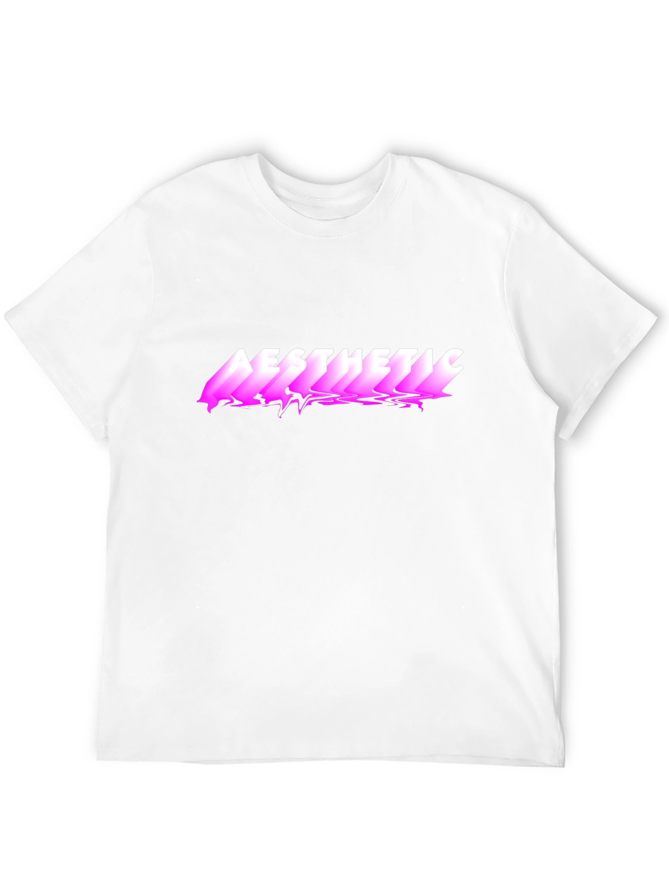 Aesthetic Graphic Print Black T-Shirt