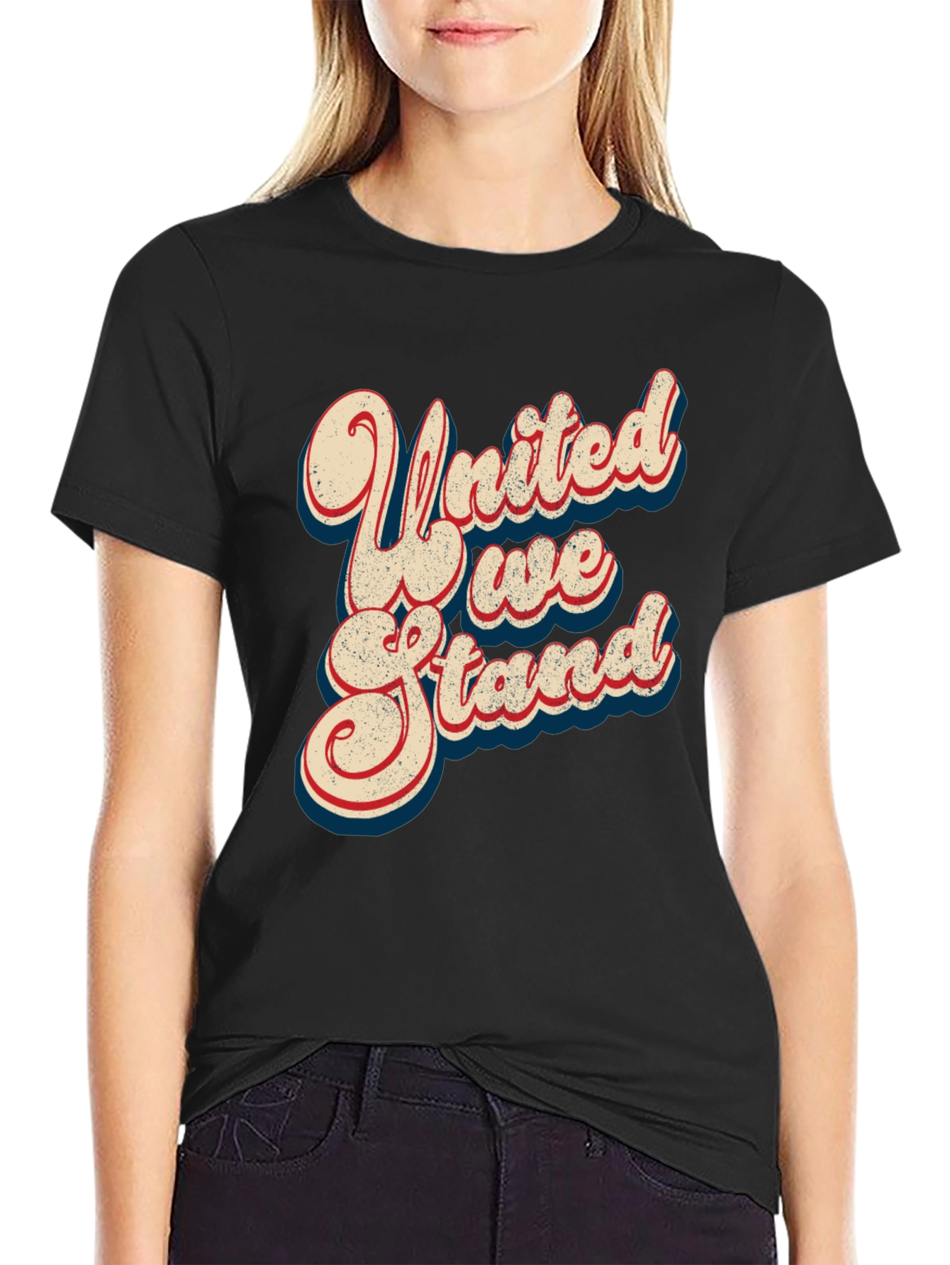 United We Stand Graphic Tee - Patriotic Shirt