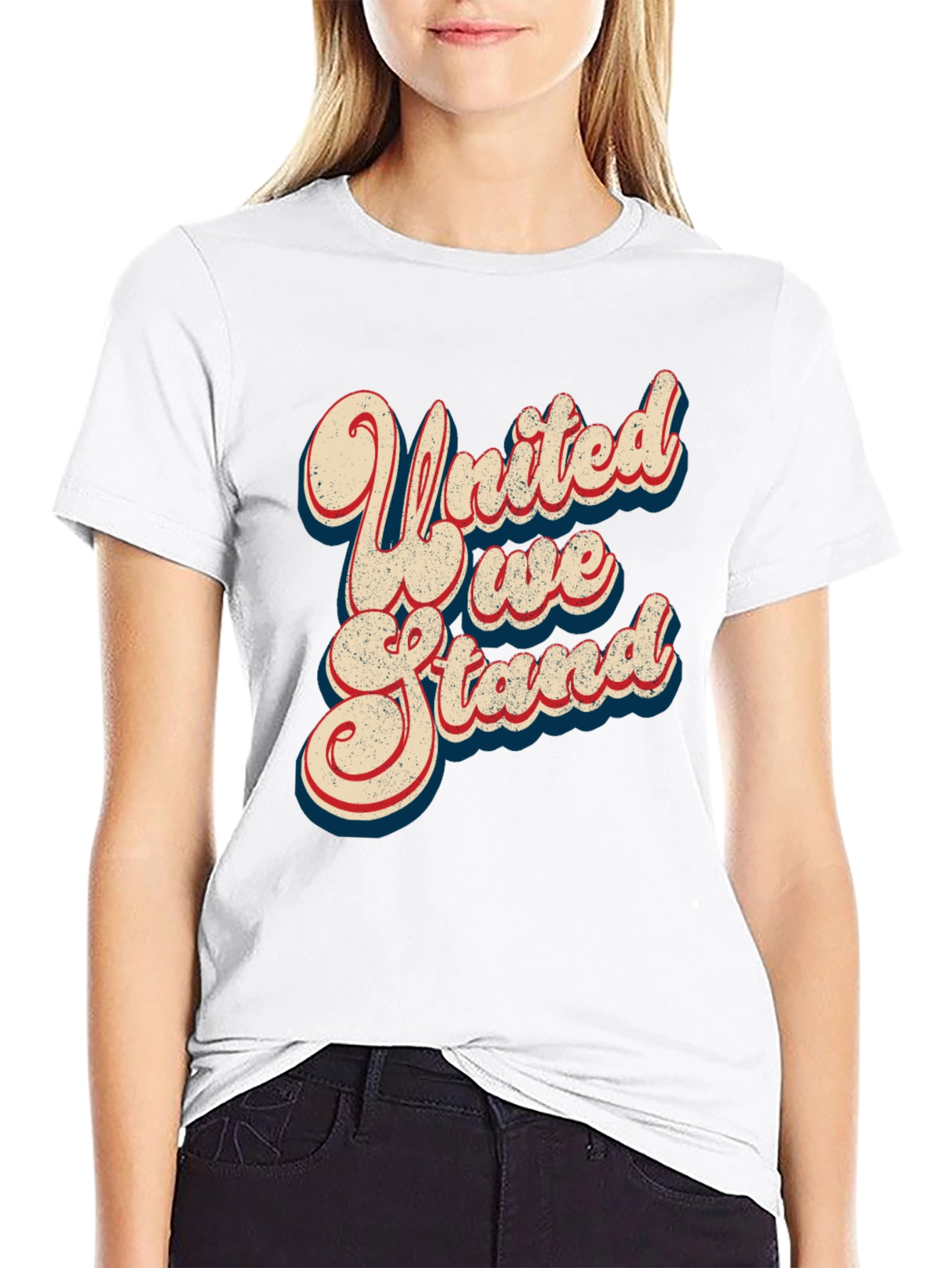 United We Stand Graphic Tee - Patriotic Shirt