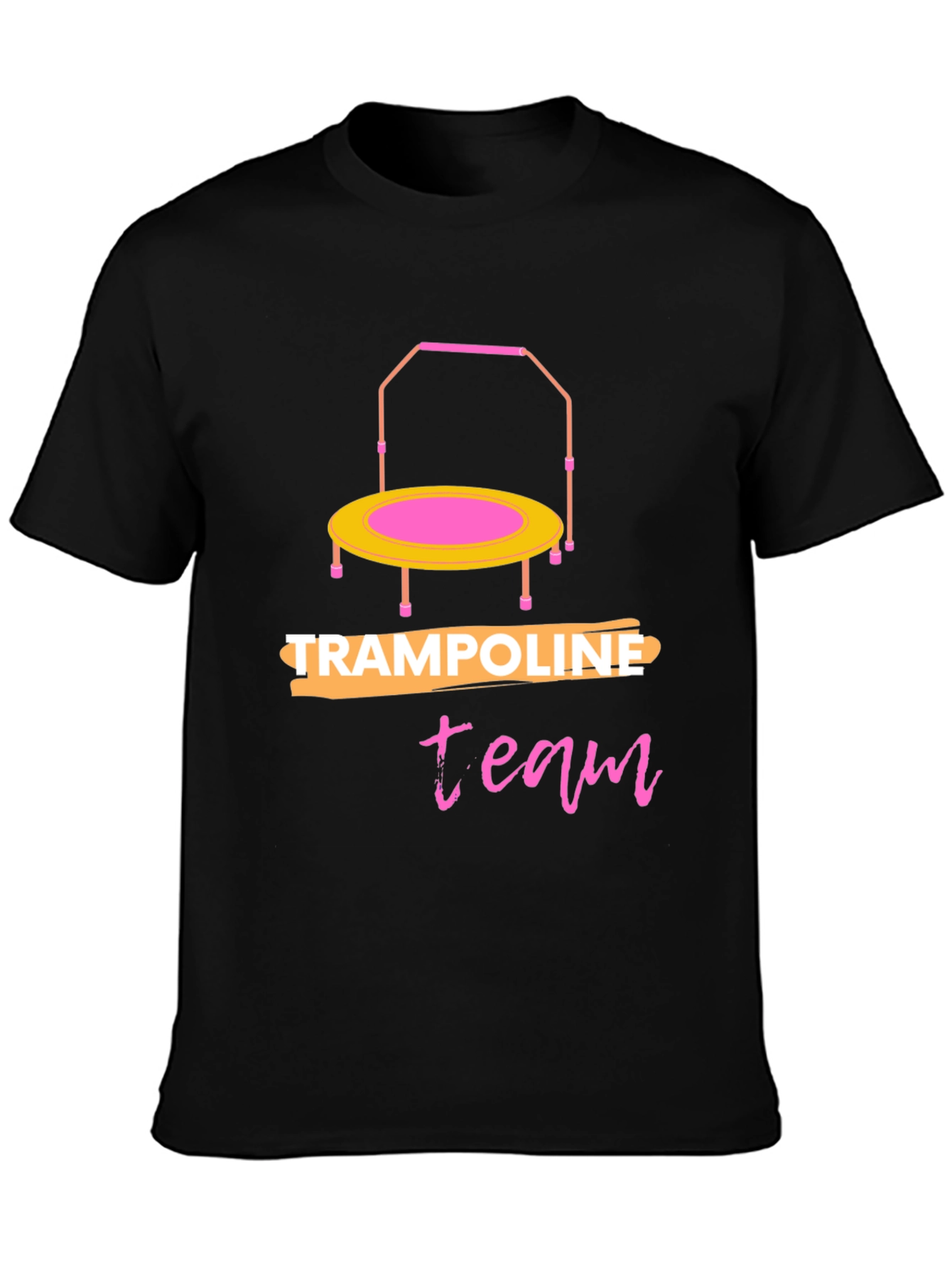 Trampoline Team Black T-Shirt