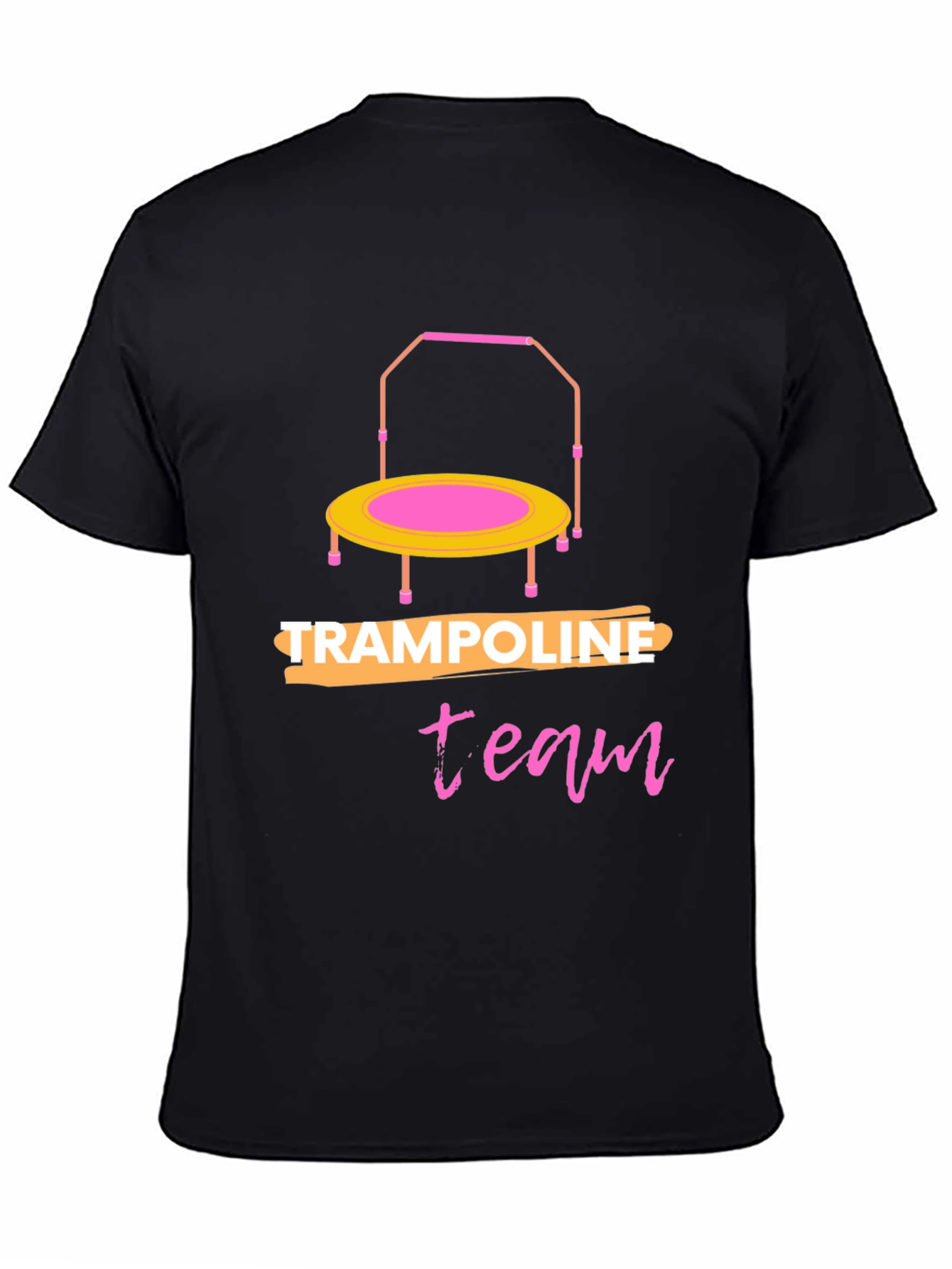 Trampoline Team Black T-Shirt