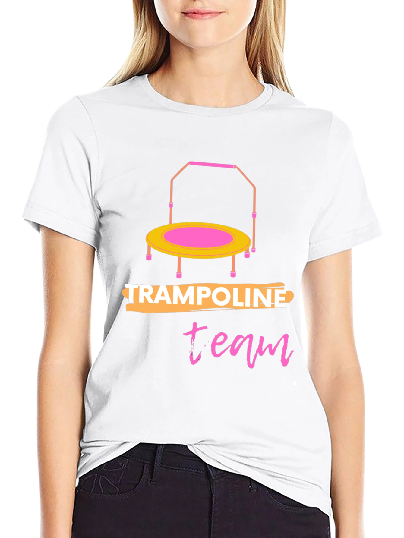 Trampoline Team Black T-Shirt