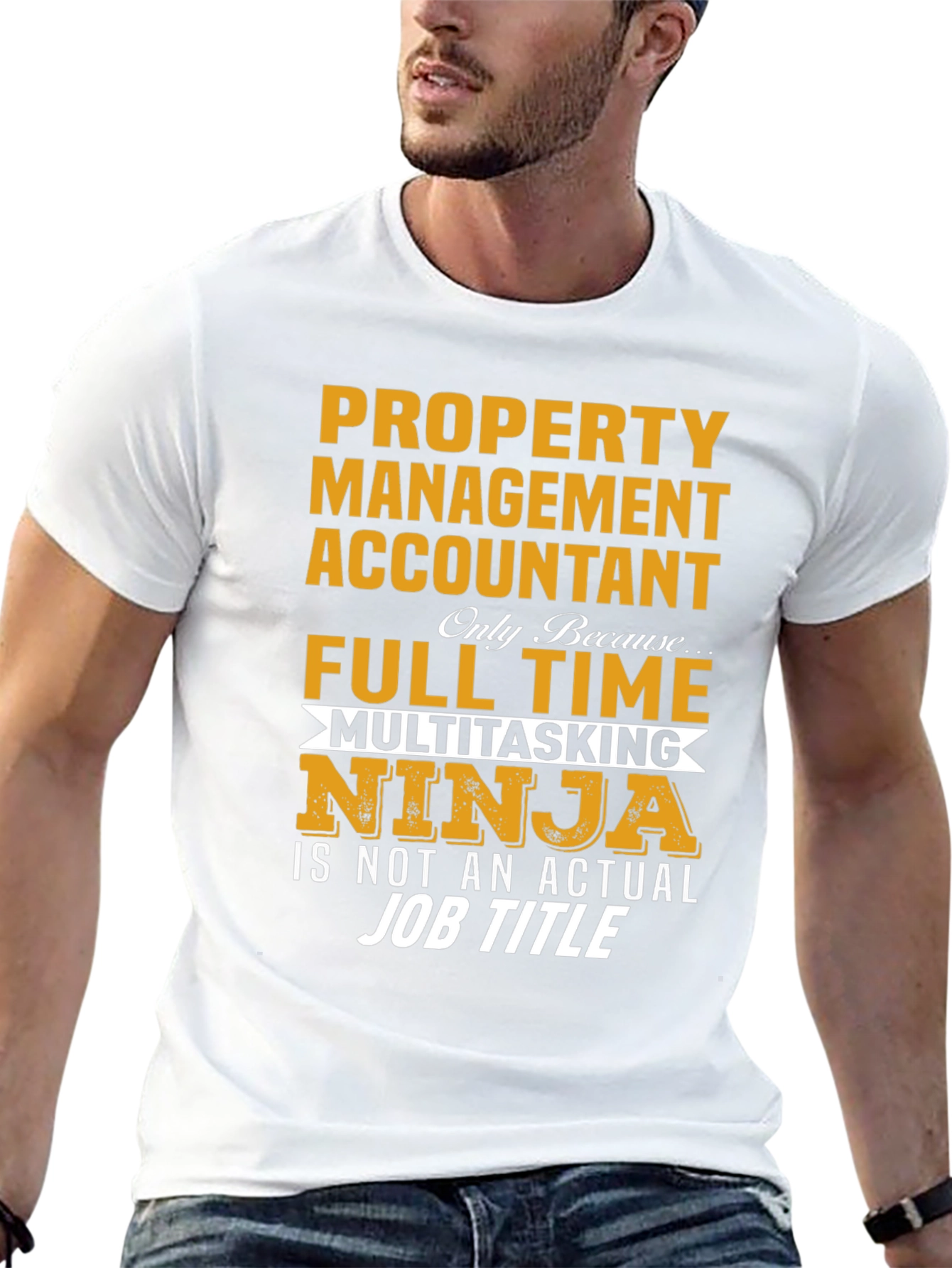 Property Management Accountant Ninja T-Shirt