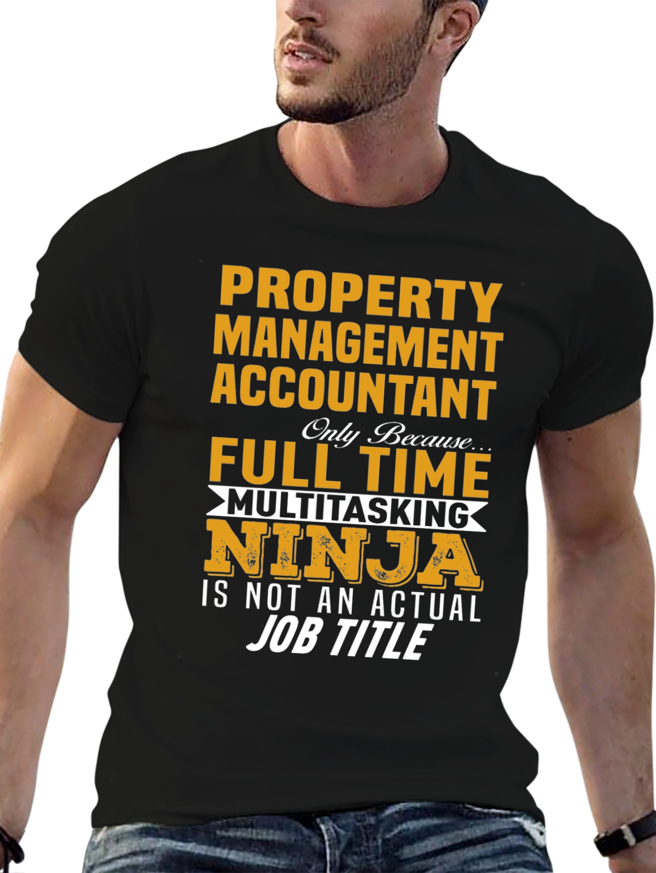 Property Management Accountant Ninja T-Shirt