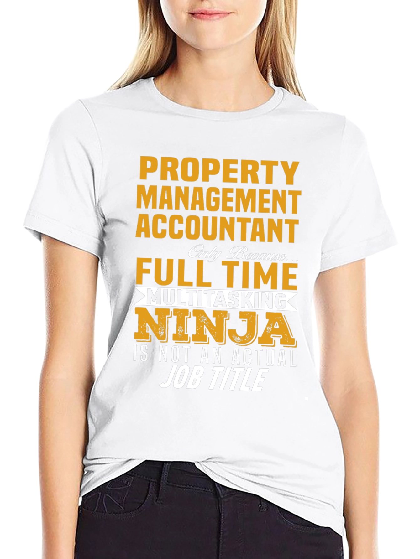 Property Management Accountant Ninja T-Shirt