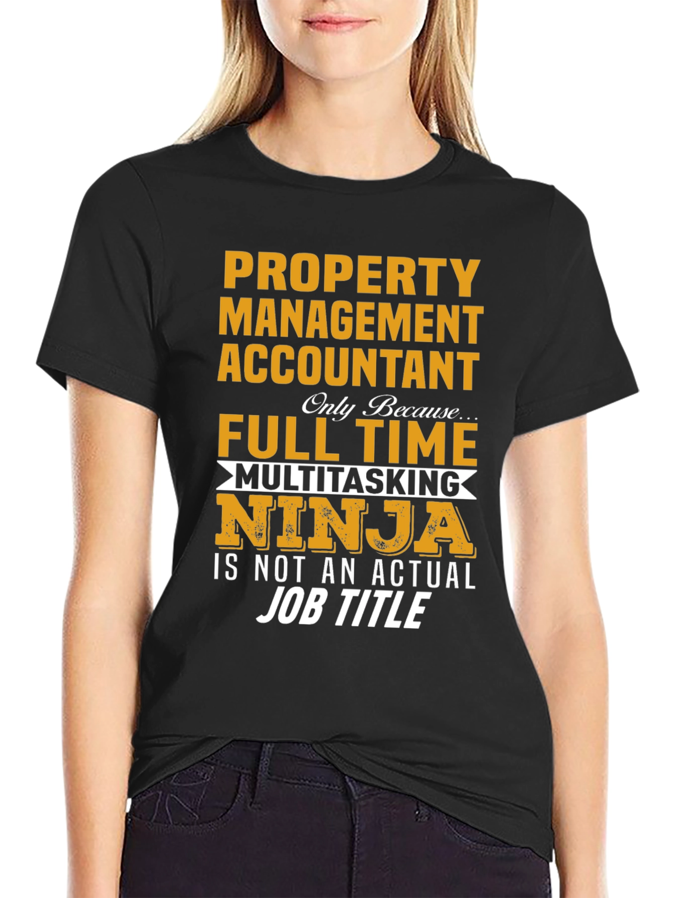 Property Management Accountant Ninja T-Shirt