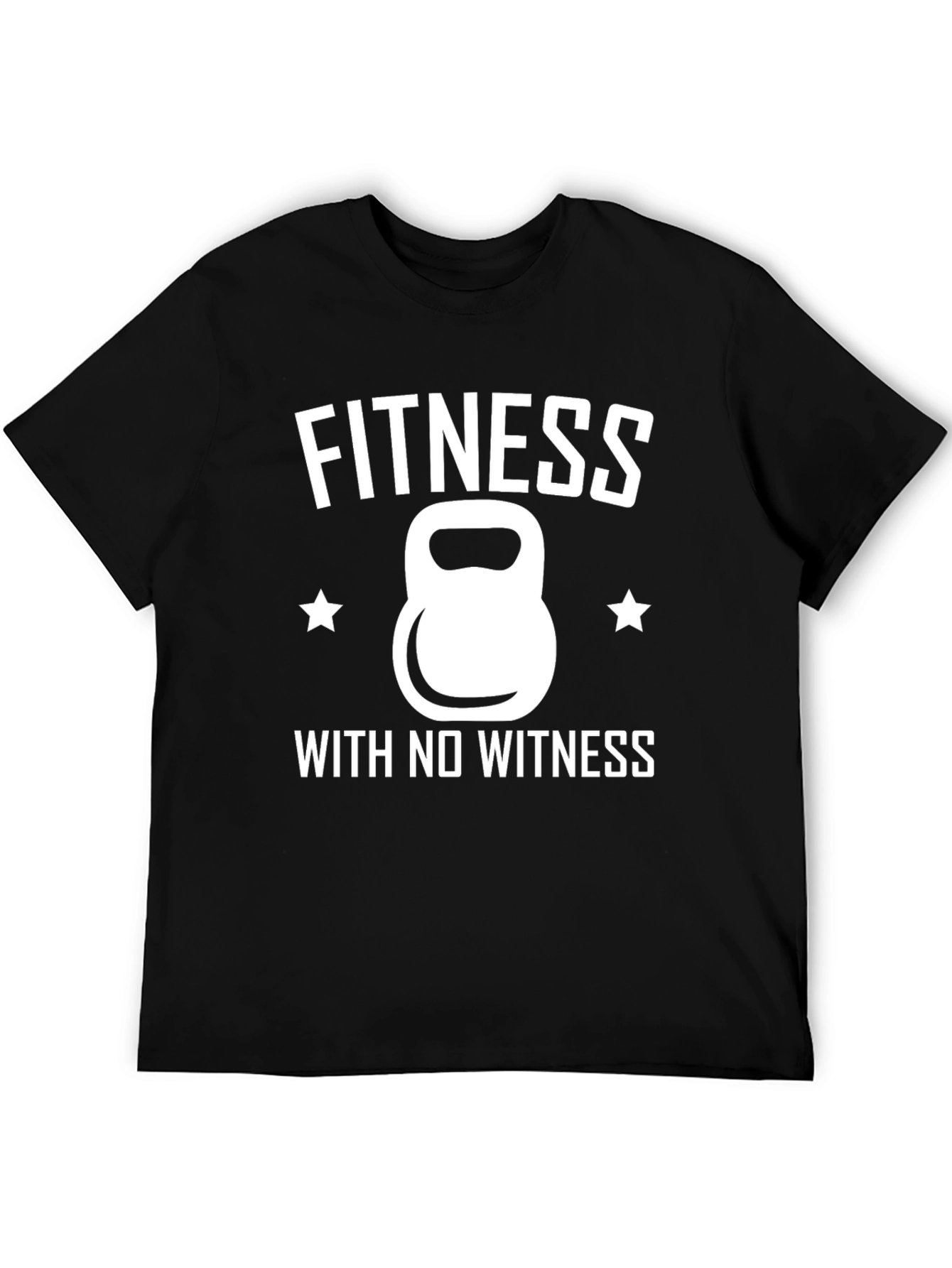 Fitness With No Witness Graphic T-Shirt
