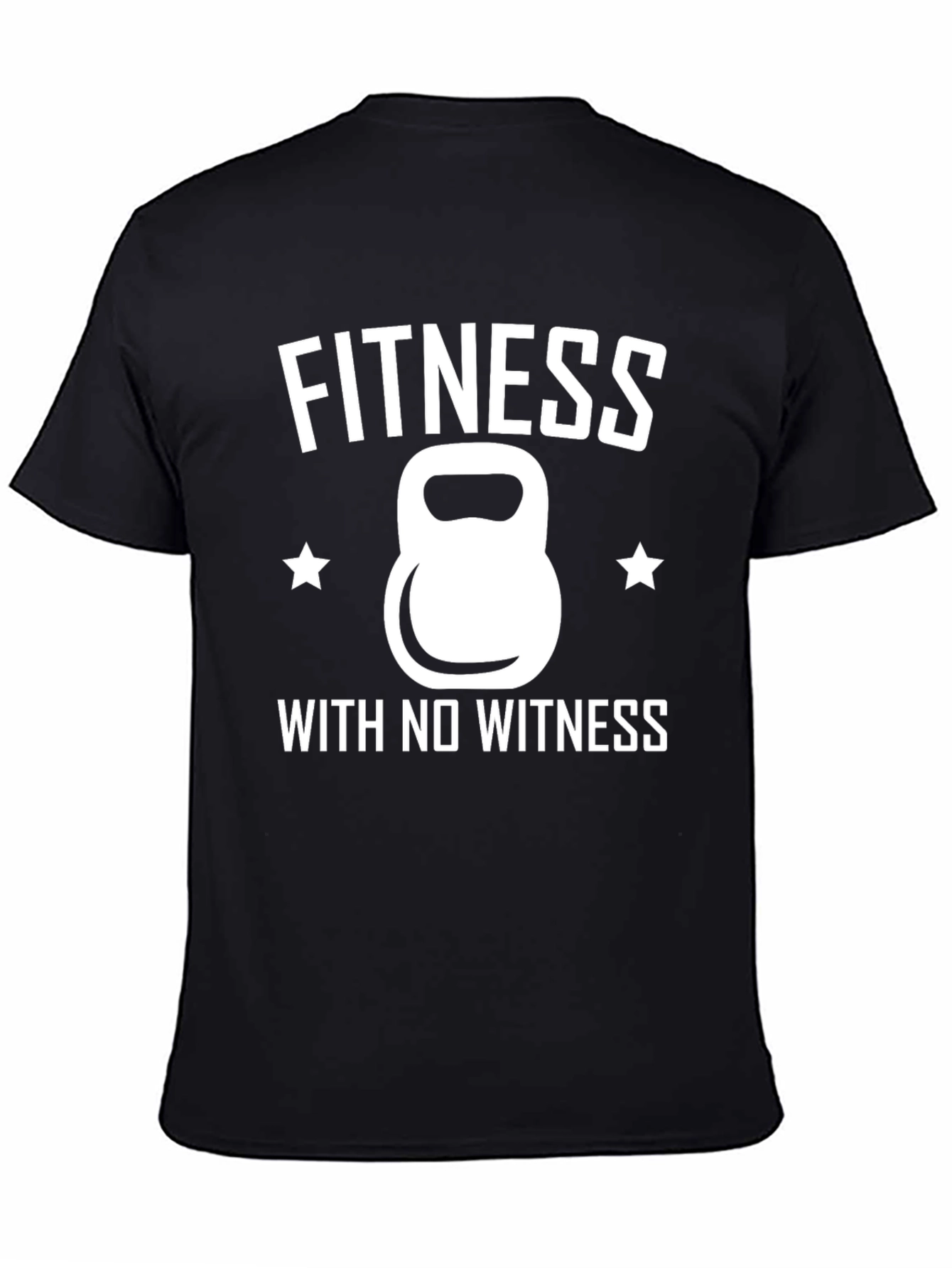 Fitness With No Witness Graphic T-Shirt