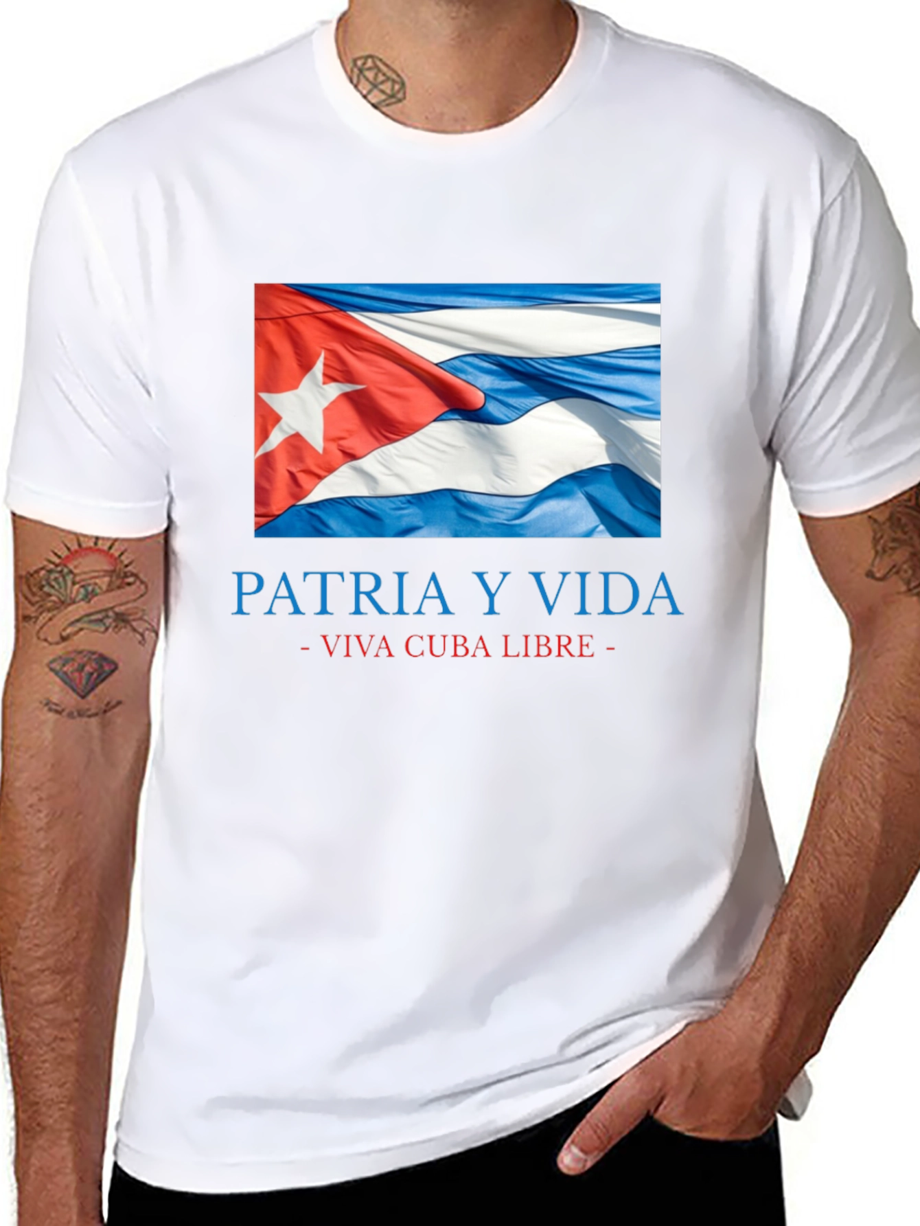 Patria y Vida - Viva Cuba Libre T-Shirt