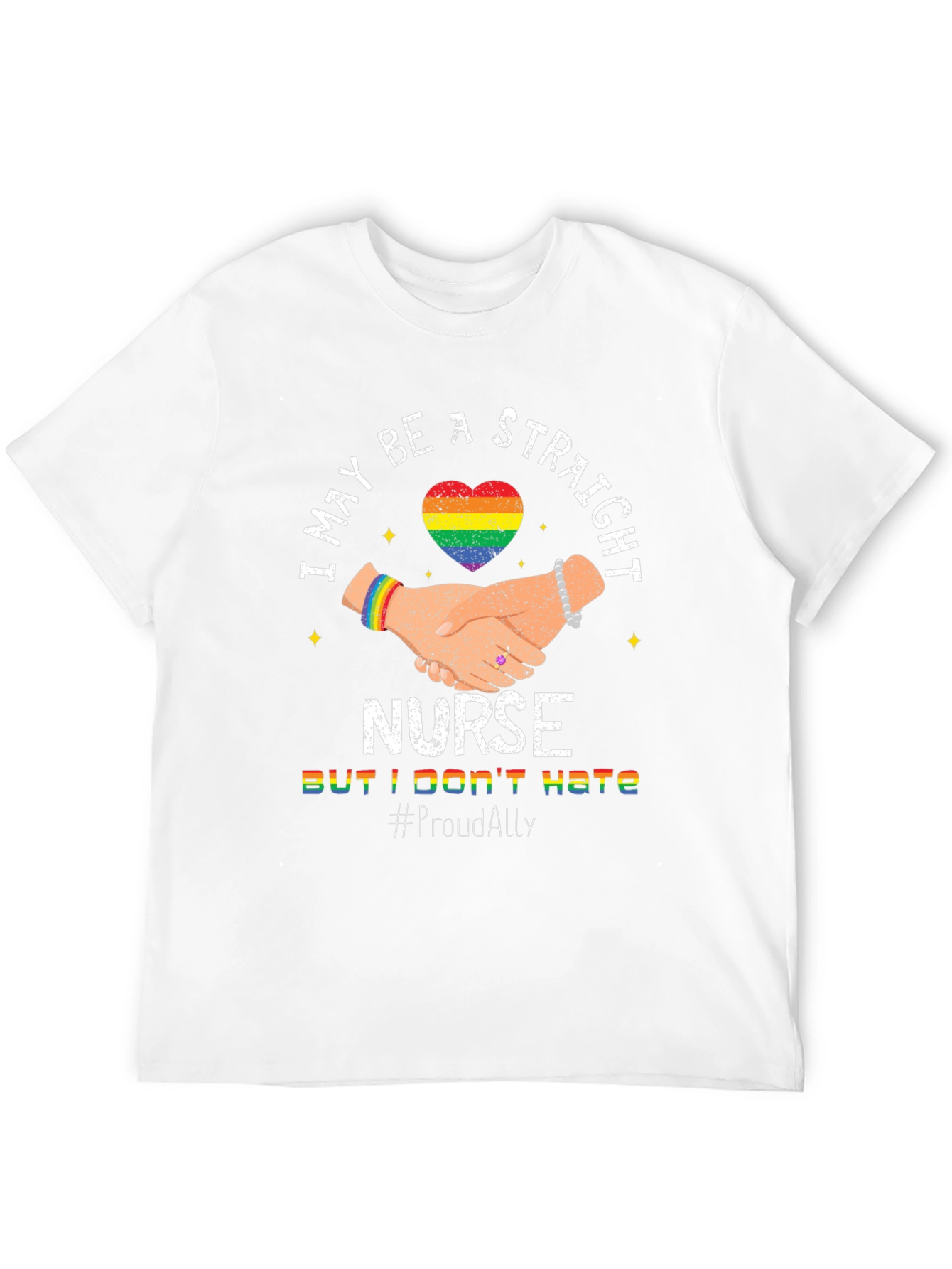 Straight Nurse Pride Ally T-Shirt