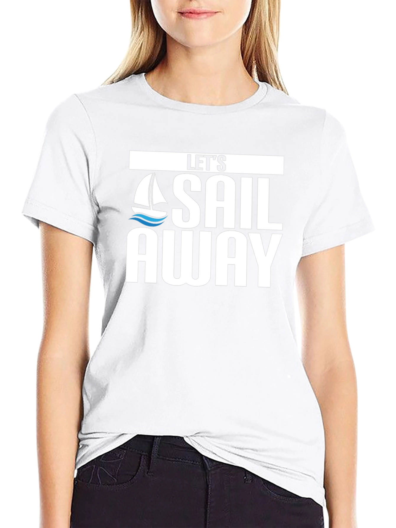 Lets Sail Away Graphic Tee