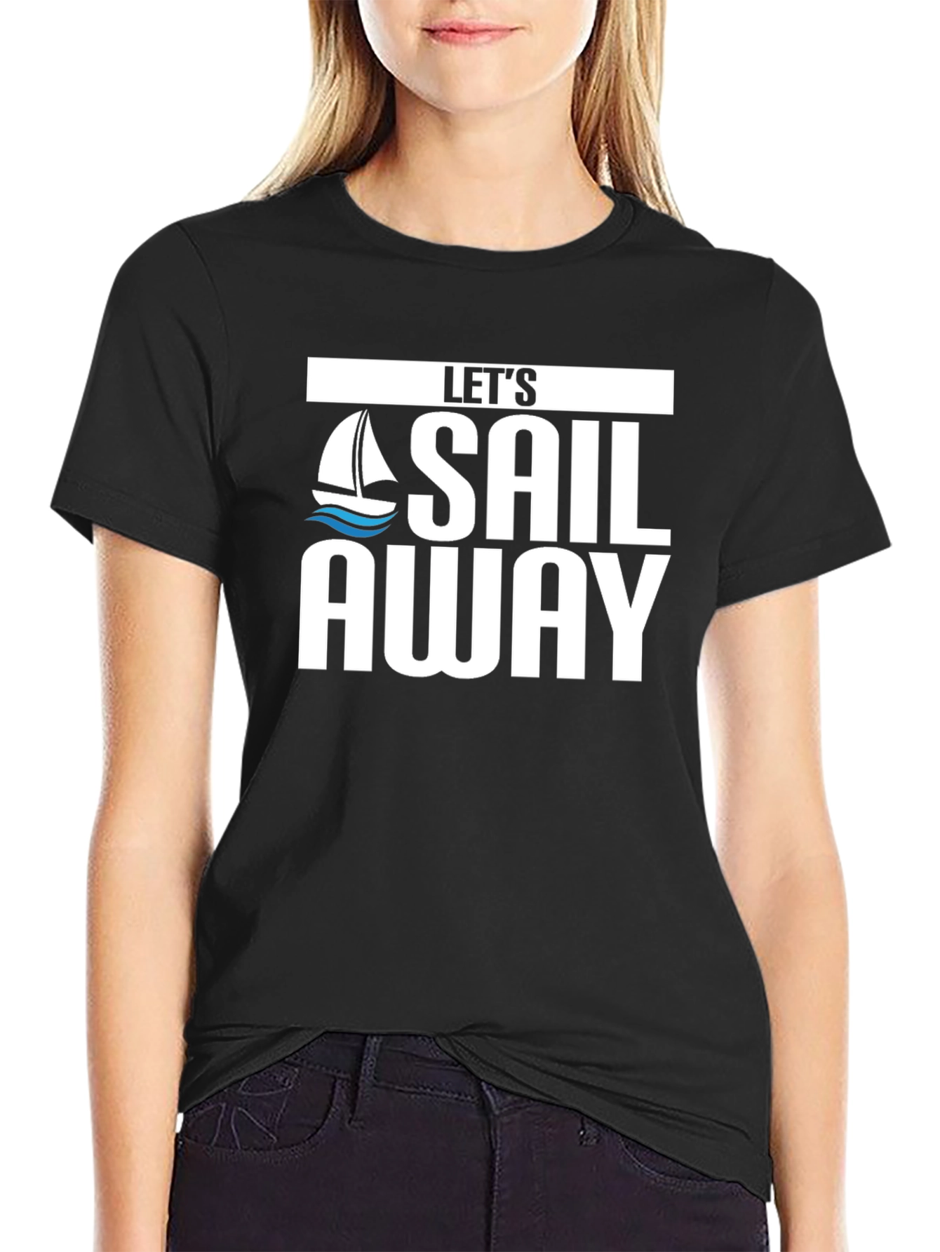 Lets Sail Away Graphic Tee