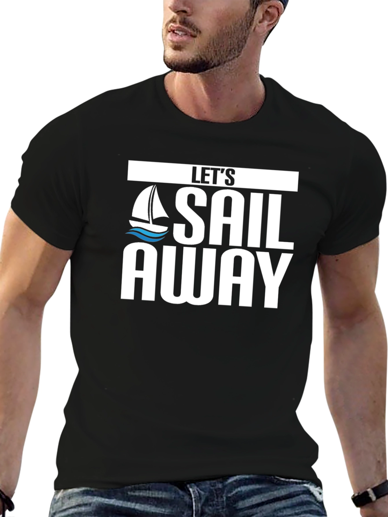 Lets Sail Away Graphic Tee